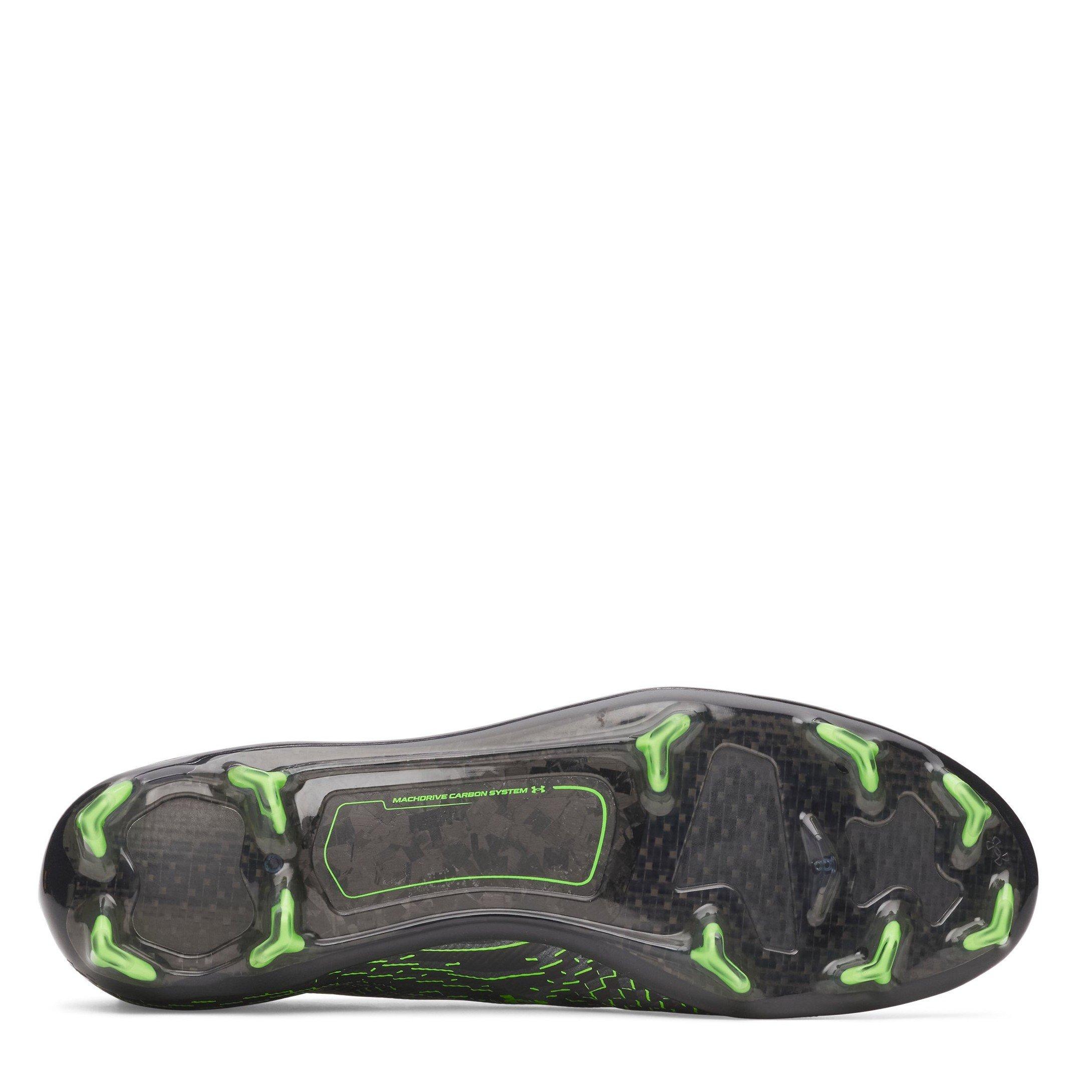 Schwarz/Grün - Under Armour - Men's Firm Ground Football Boots - 3