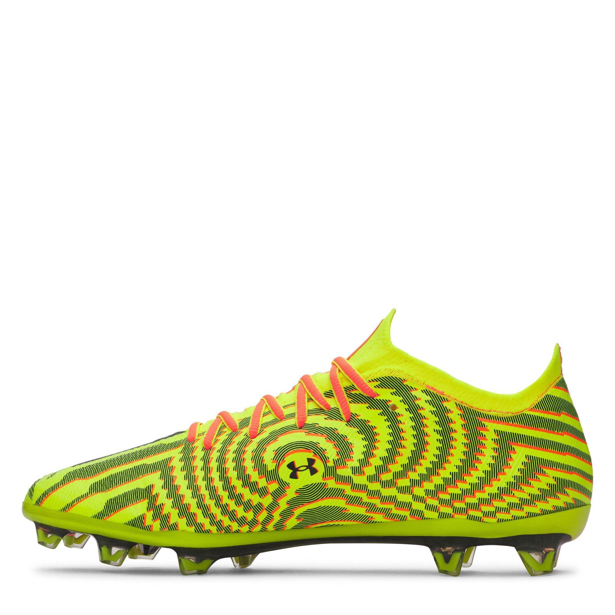 Orange/Sort - Under Armour - Under Armour Shadow Elite 4 Firmground Match Football Boots - 2