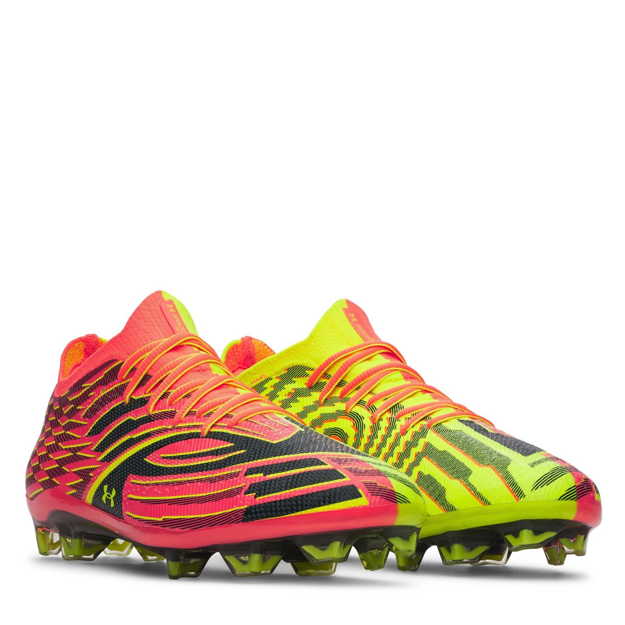 Orange/Sort - Under Armour - Under Armour Shadow Elite 4 Firmground Match Football Boots - 5