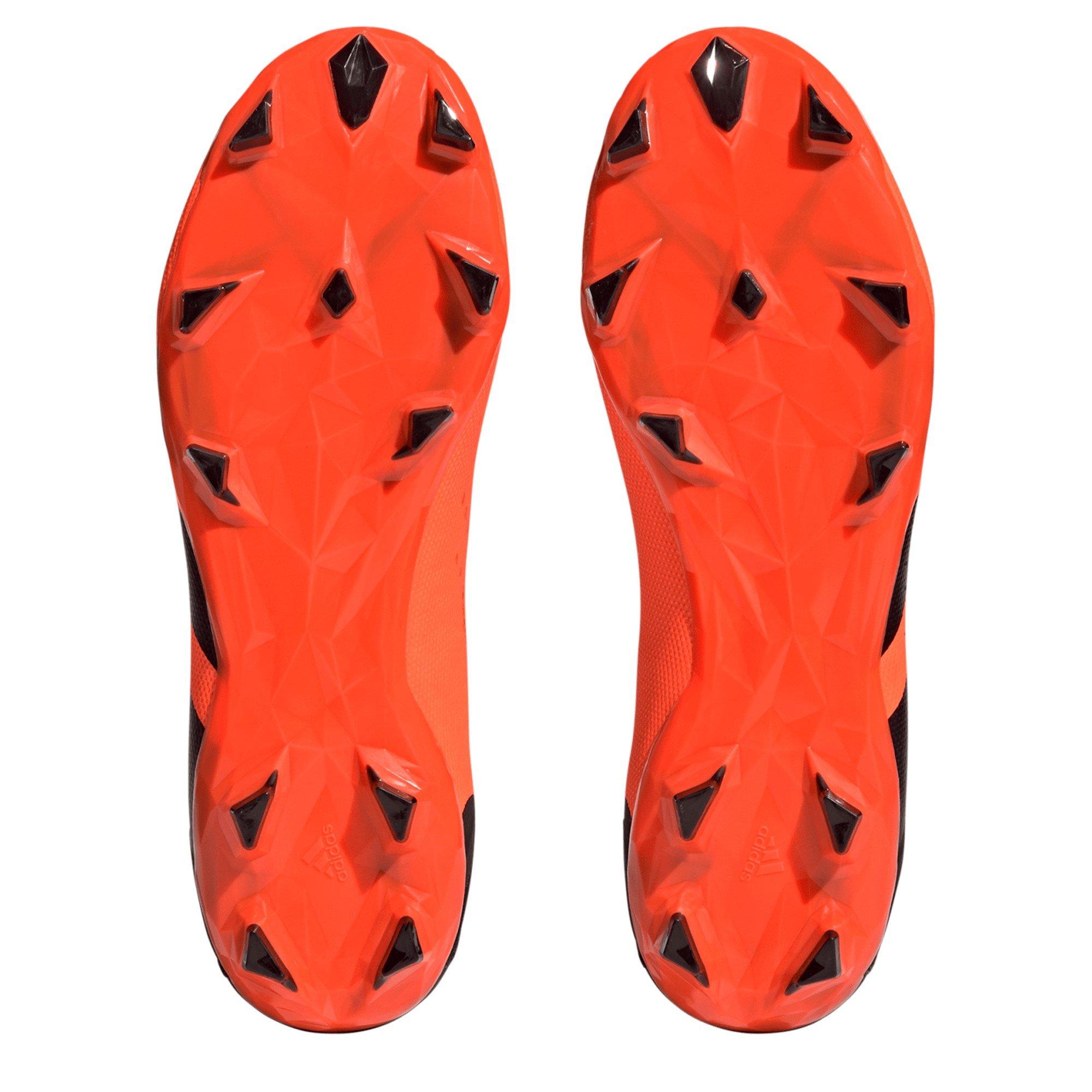 Orange/Noir - adidas - Predator Accuracy.3 Firm Ground Football Boots - 5