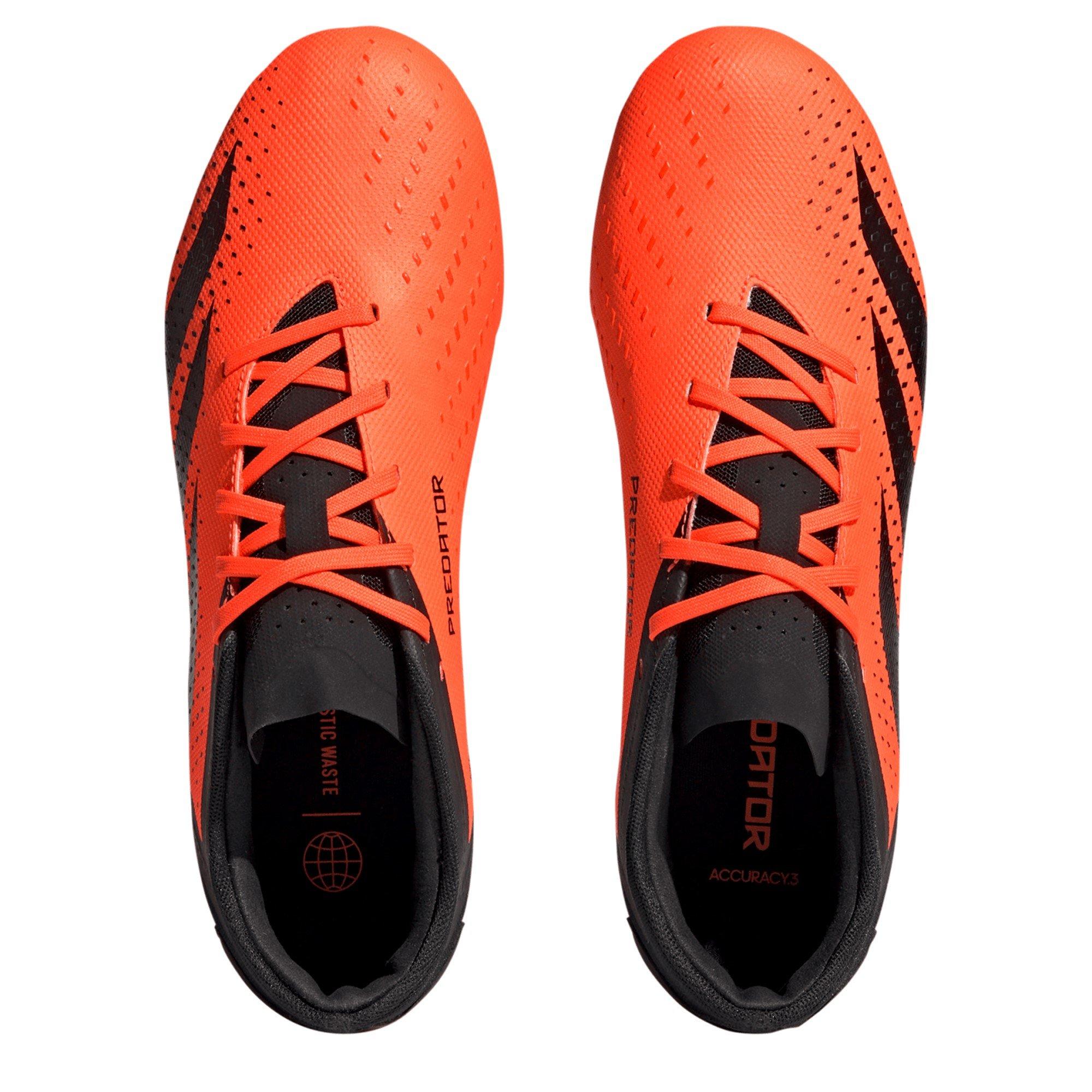 Orange/Noir - adidas - Predator Accuracy.3 Firm Ground Football Boots - 6
