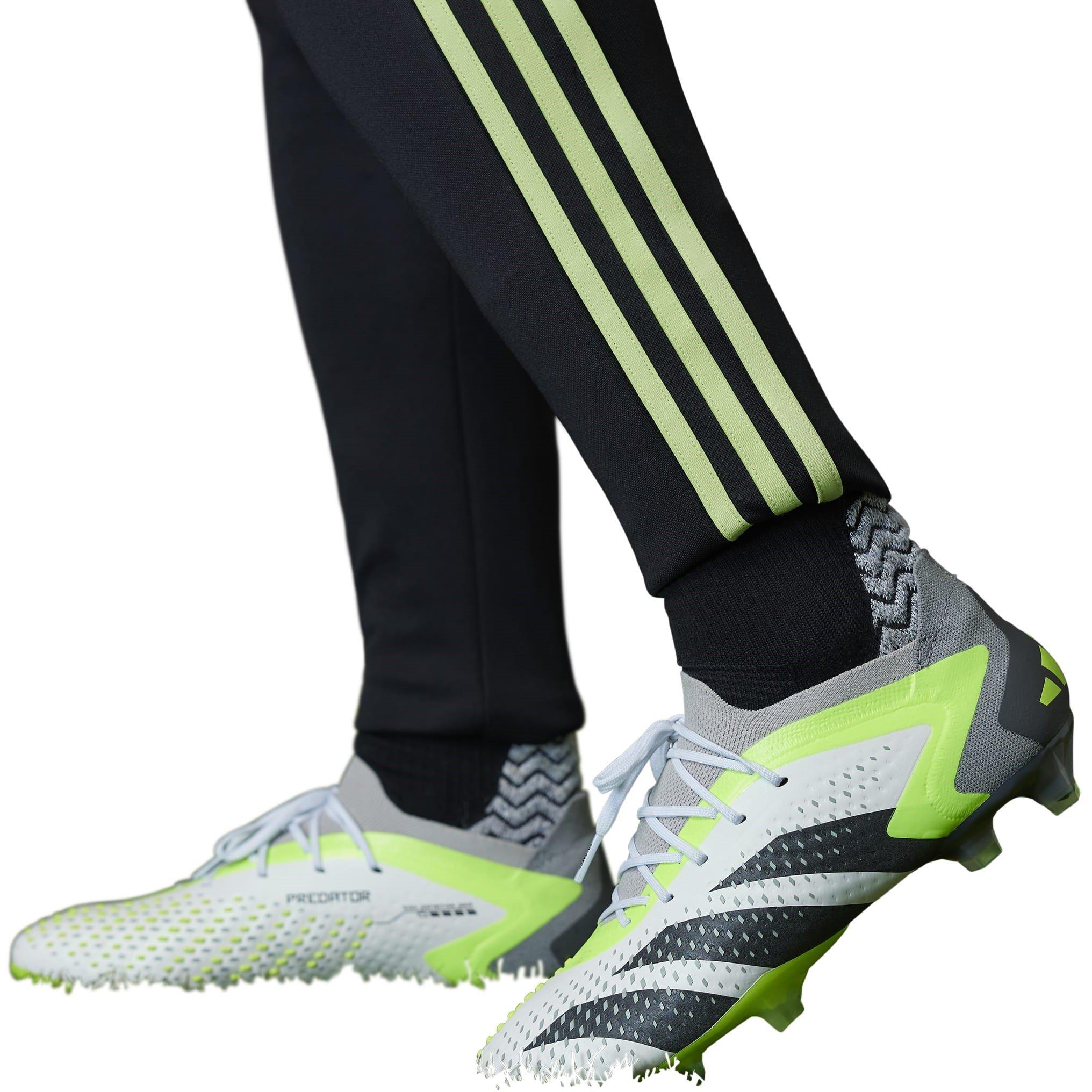 Wht/Blk/Lemon - adidas - Predator 1 Elite Low Firm Ground Football Boots - 13