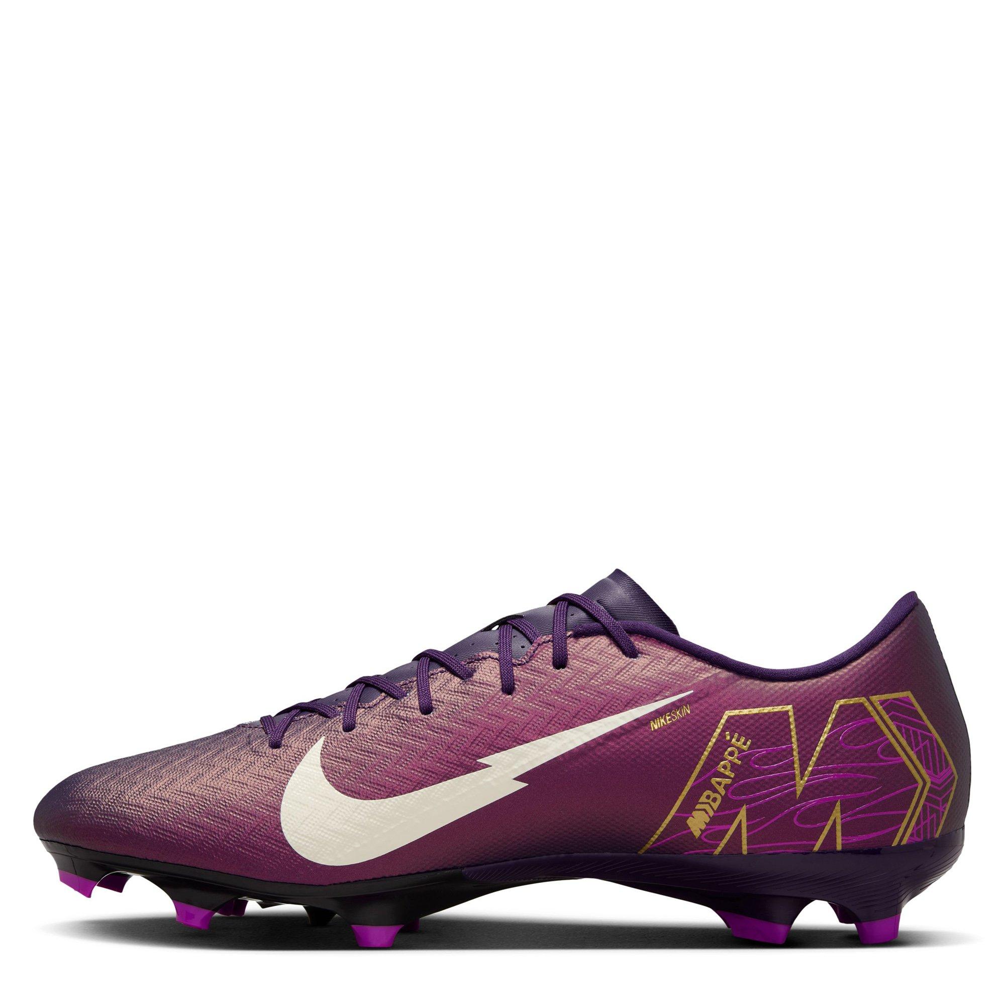 G.Purple/Ivory - Nike - Mercurial Vapor 16 Academy Kylian Mbappe Adults Football Boots - 2