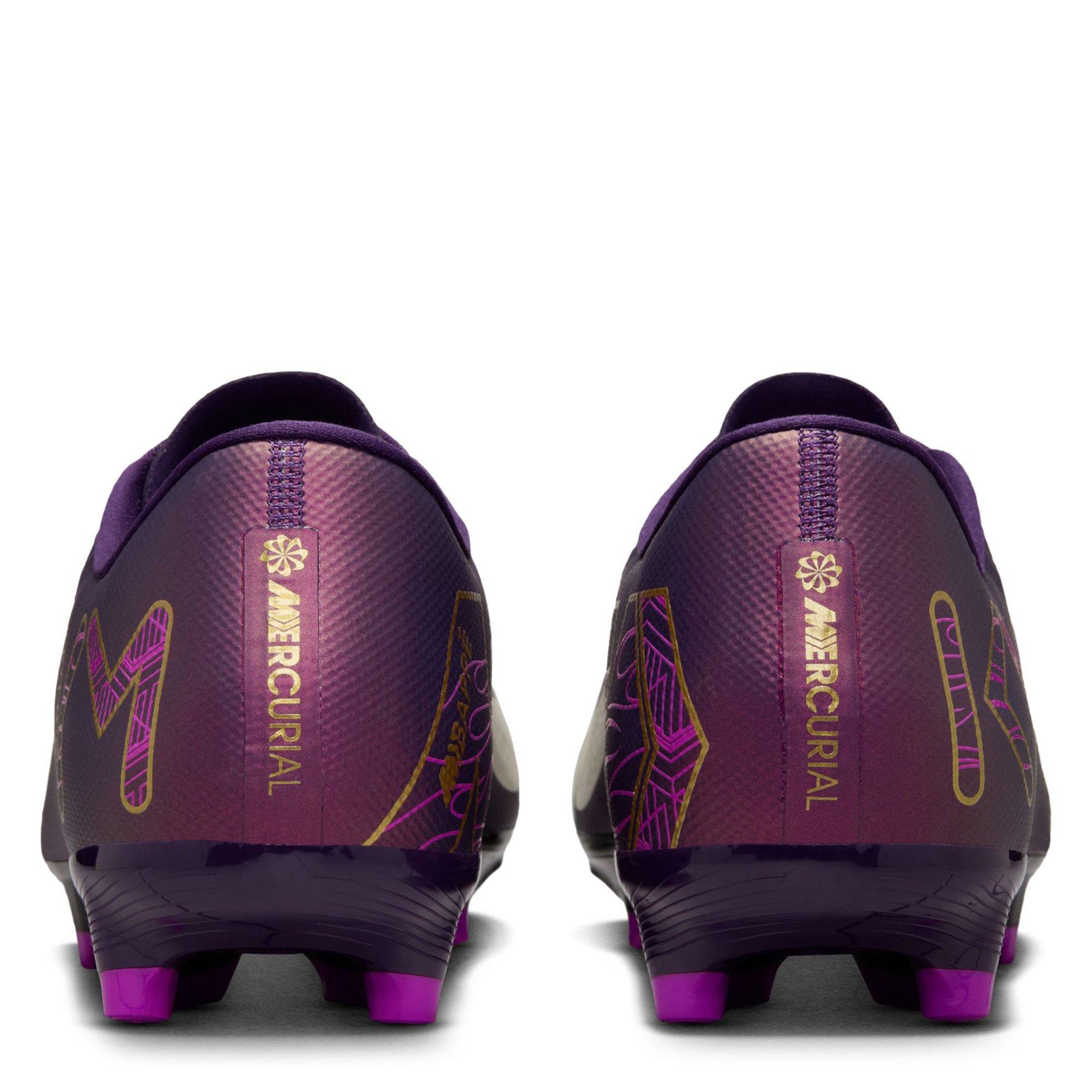 G.Purple/Ivory - Nike - Mercurial Vapor 16 Academy Kylian Mbappe Adults Football Boots - 6