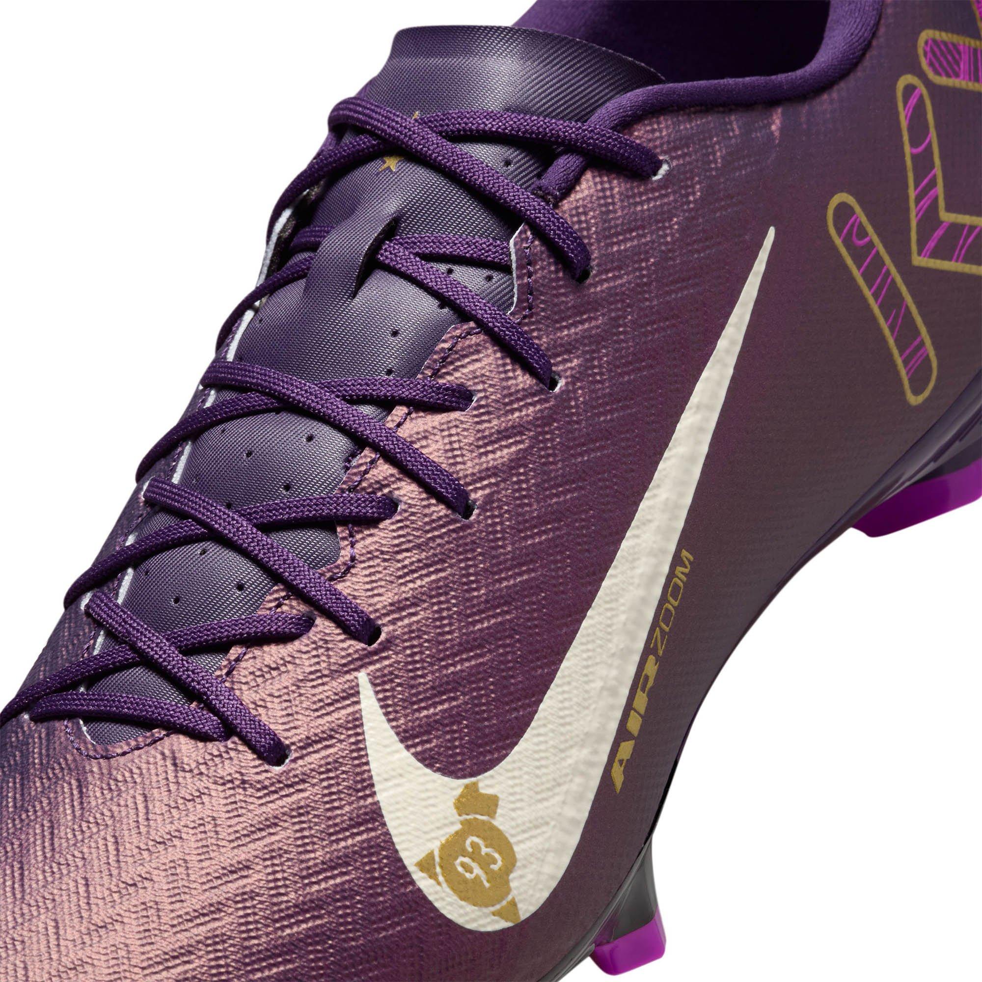 G.Purple/Ivory - Nike - Mercurial Vapor 16 Academy Kylian Mbappe Adults Football Boots - 7