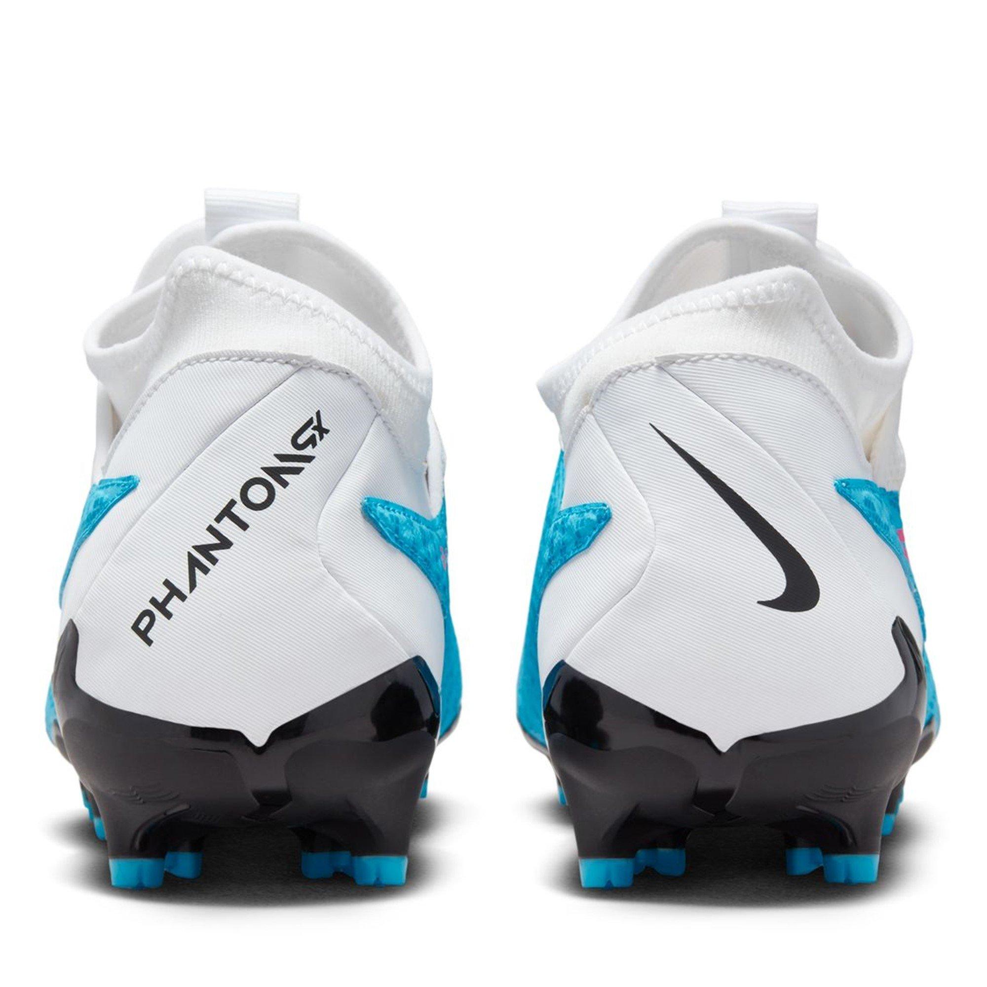 Blauw/Roze - Nike - Phantom Academy Firm Ground Football Boots - 5