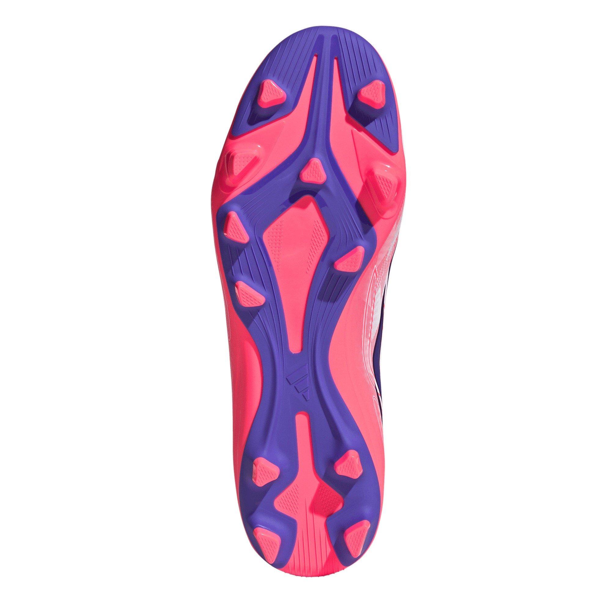 White/Purple - adidas - F50 Hyperfast Club Firm Ground Boots - 6