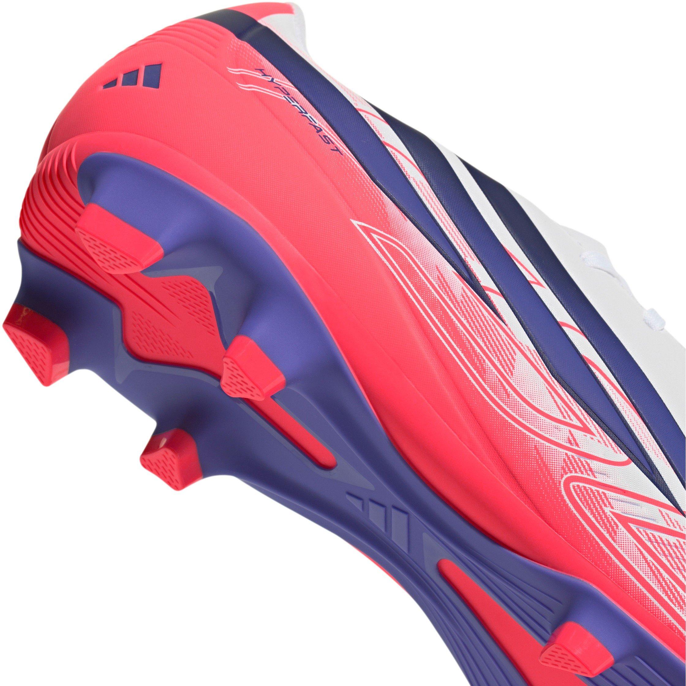 White/Purple - adidas - F50 Hyperfast Club Firm Ground Boots - 7