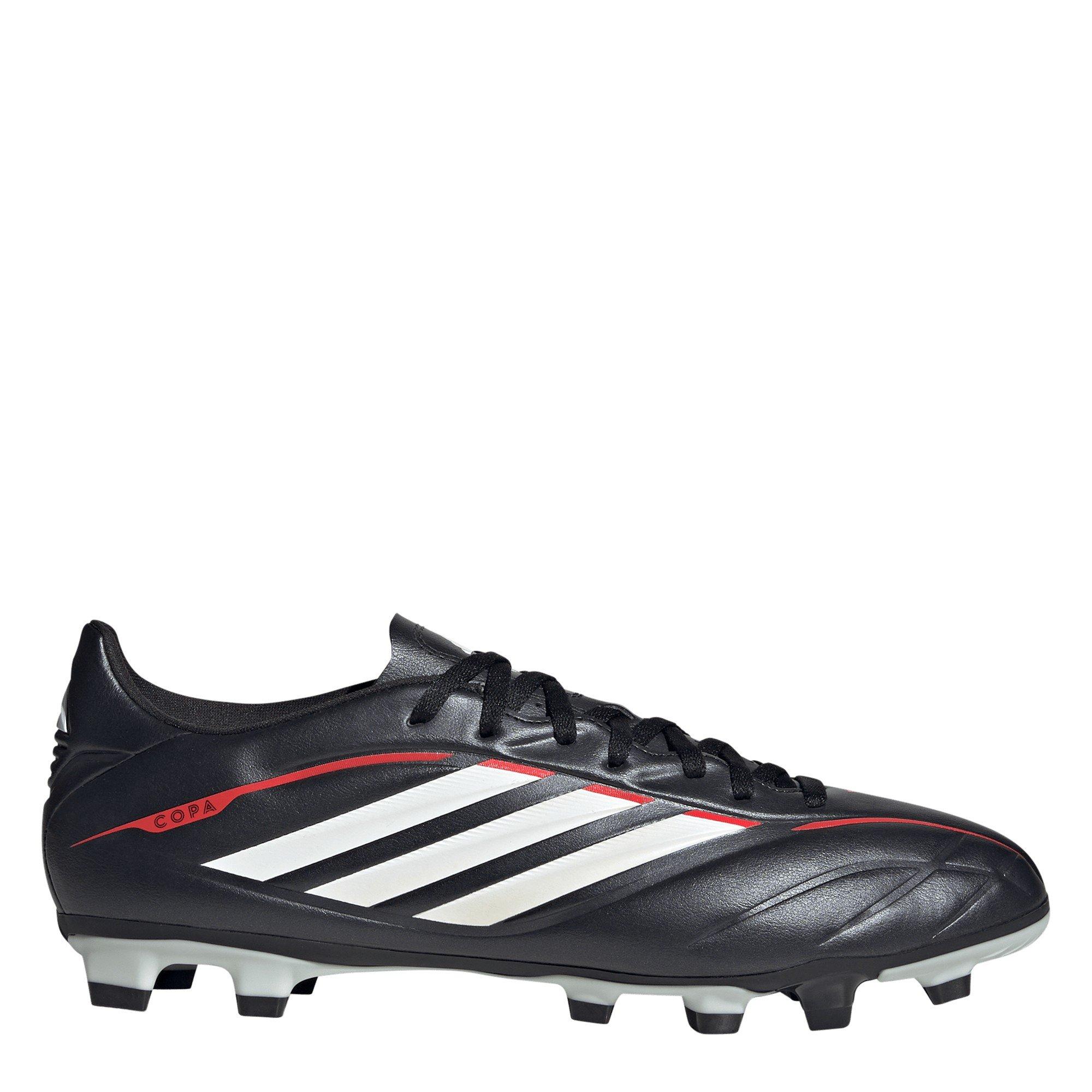 Adidas Men's Copa Pure Iv Club Firm Ground Football Boots - Black/Red - 10.5(45.3)
