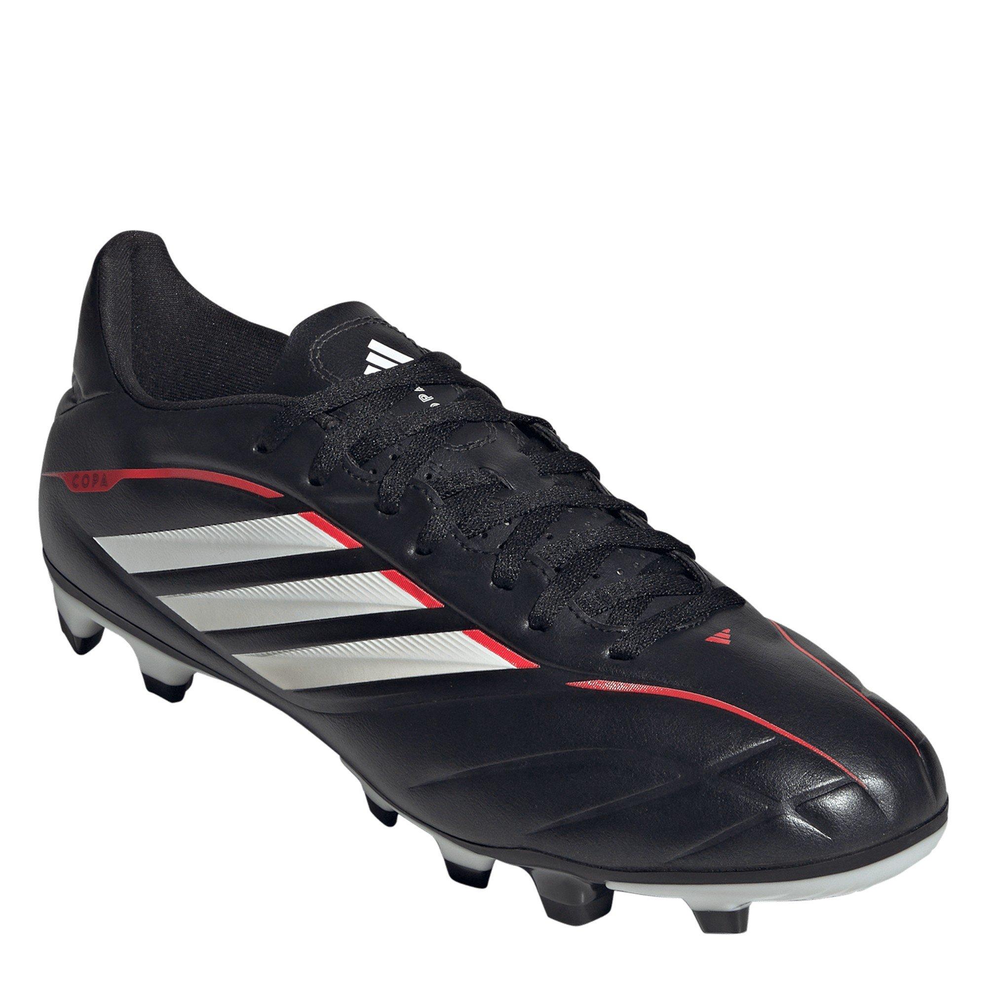 Black/Red - adidas - Adults Copa Pure IV Club Firm Ground Football Boots - 3