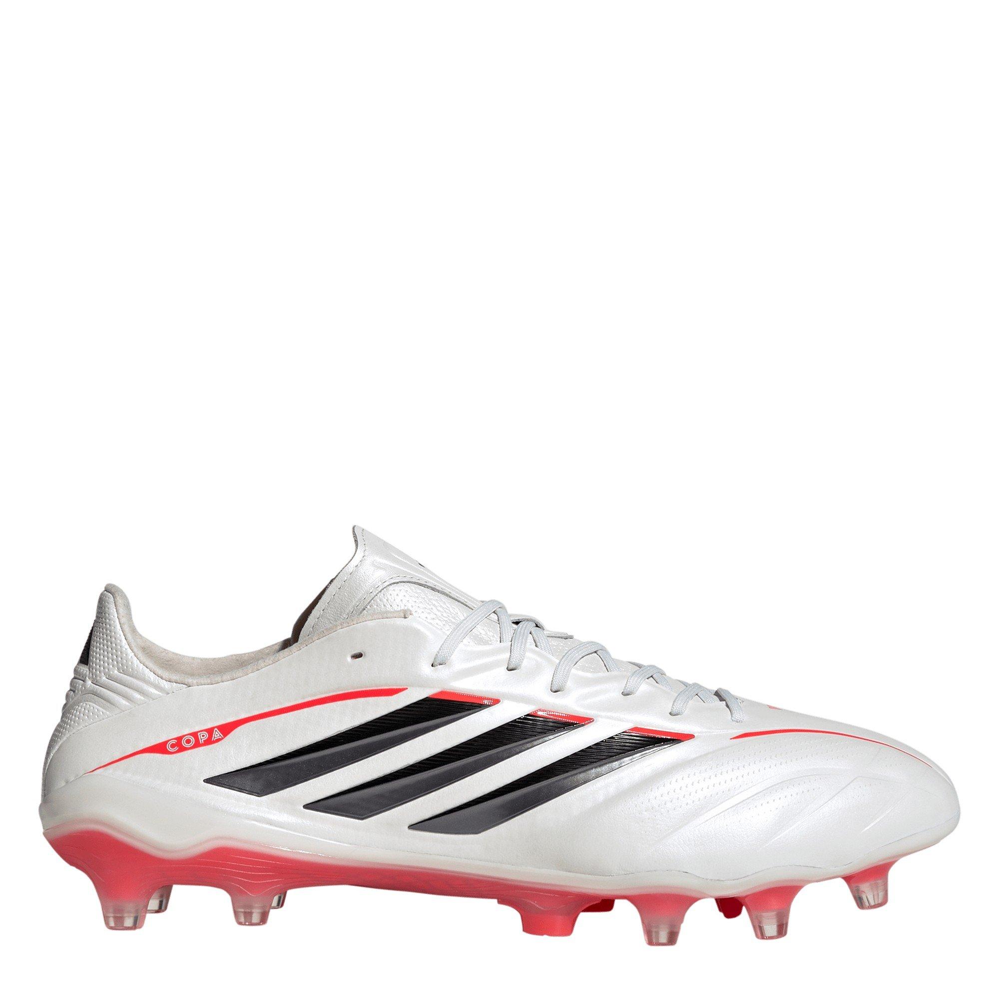 Adidas Men's Copa Pure 4 Elite Firm Ground Football Boots - Silver/Black - 10 (44.7)