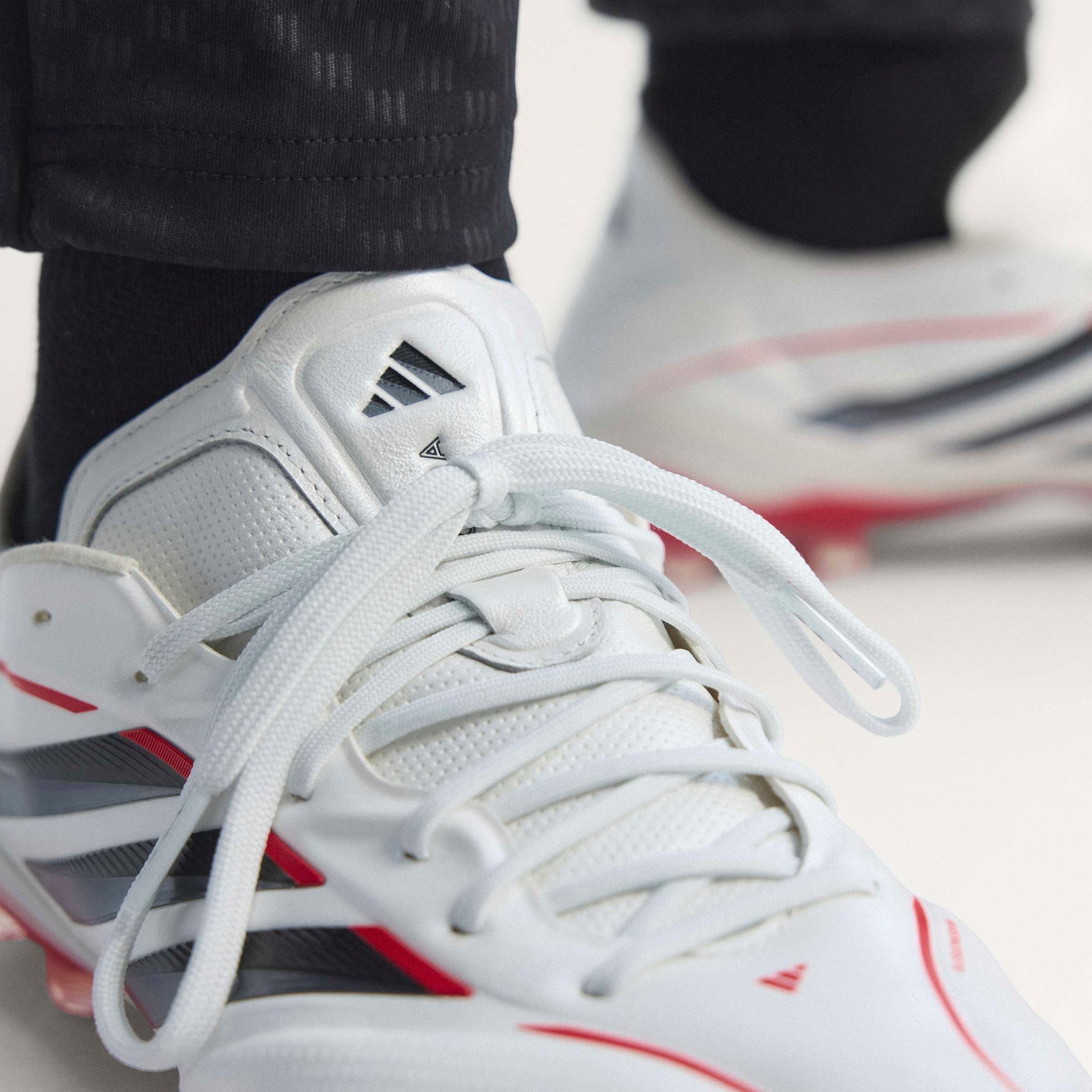 Silver/Black - adidas - adidas Copa Pure 4 Elite Firm Ground Football Boots - 14