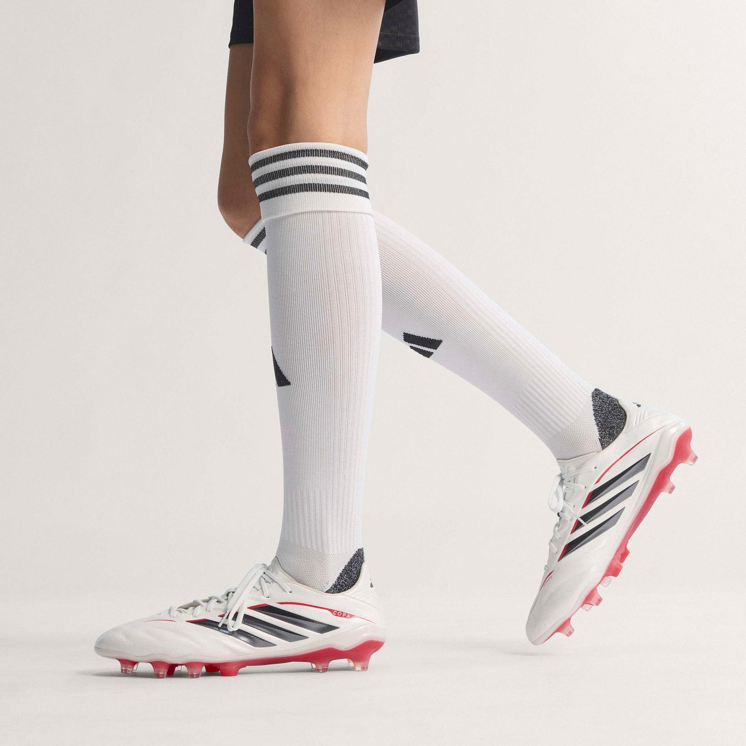 Silver/Black - adidas - adidas Copa Pure 4 Elite Firm Ground Football Boots - 3