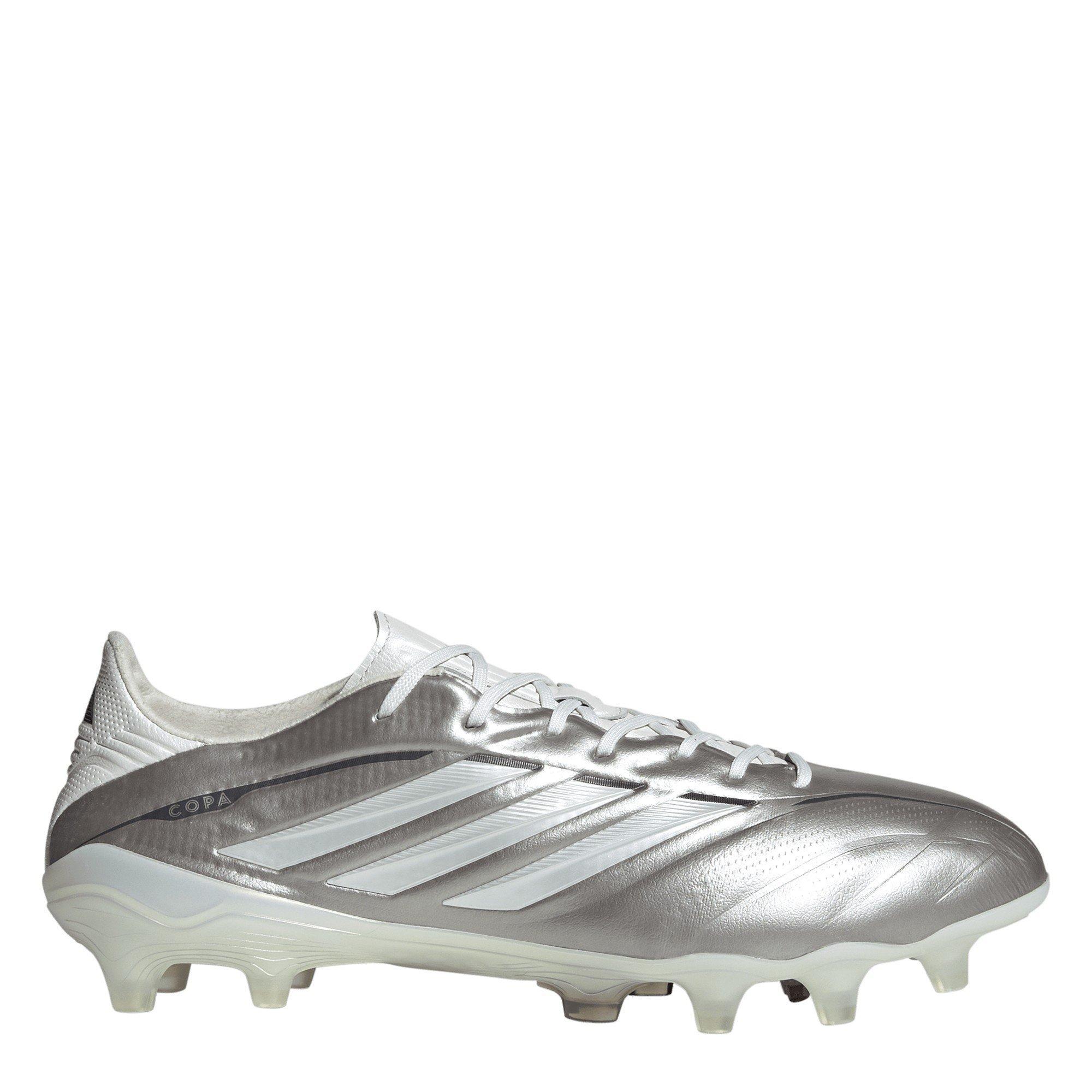Adidas Men's Copa Pure 4 Elite Firm Ground Football Boots - Silver - 7 (40.7)