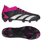 CBlk/Wht/Pink 2 - adidas - Predator Accuracy 3 Firm Ground Football Boots - 11