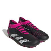 CBlk/Wht/Pink 2 - adidas - Predator Accuracy 3 Firm Ground Football Boots - 3