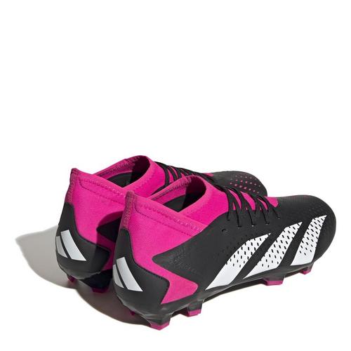CBlk/Wht/Pink 2 - adidas - Predator Accuracy 3 Firm Ground Football Boots - 4