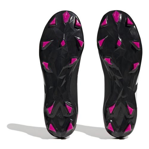 CBlk/Wht/Pink 2 - adidas - Predator Accuracy 3 Firm Ground Football Boots - 6
