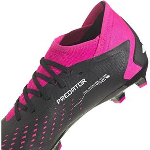 CBlk/Wht/Pink 2 - adidas - Predator Accuracy 3 Firm Ground Football Boots - 9