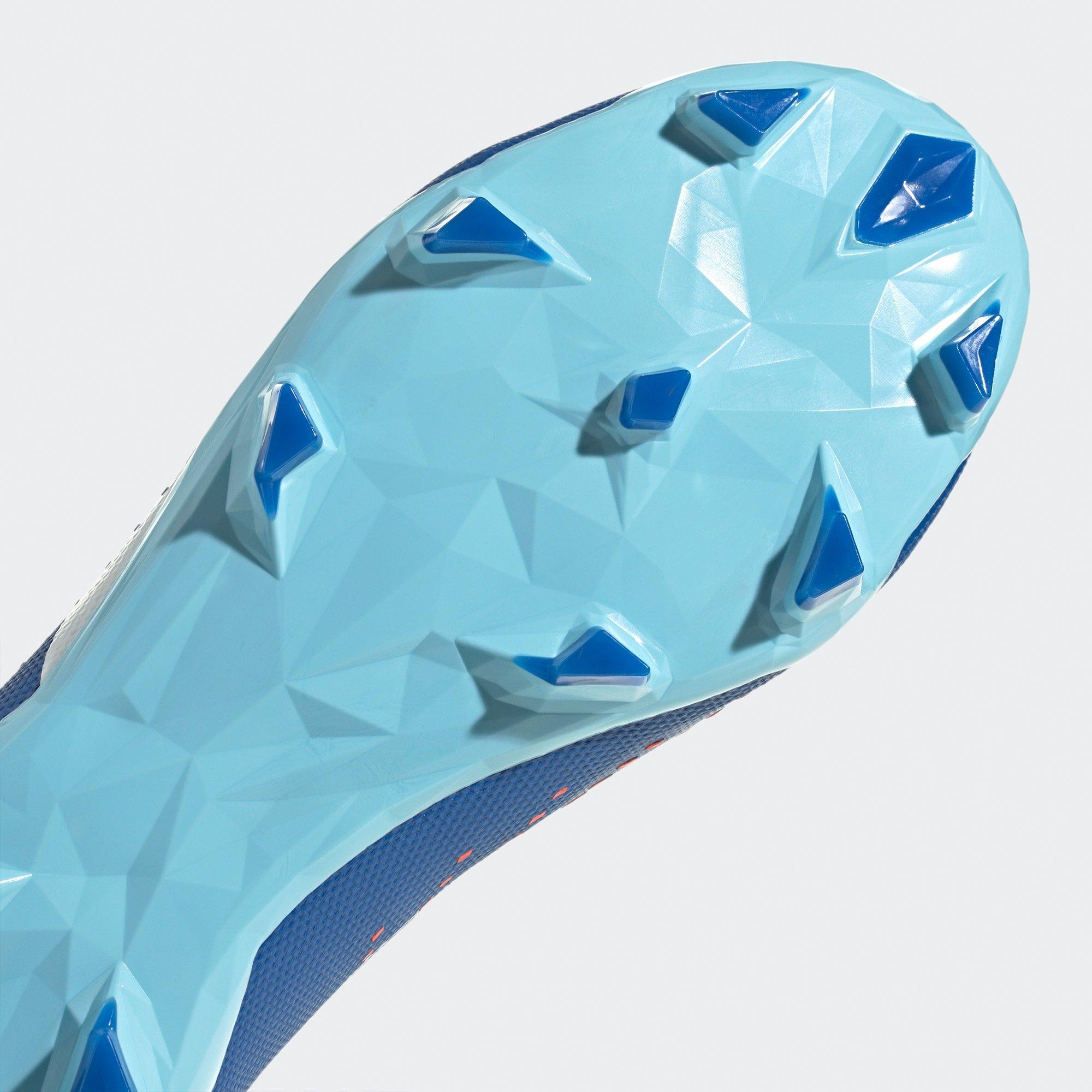 B.Royal/Wht/Blu - adidas - Predator Accuracy.3  Firm Ground Football Boots - 8