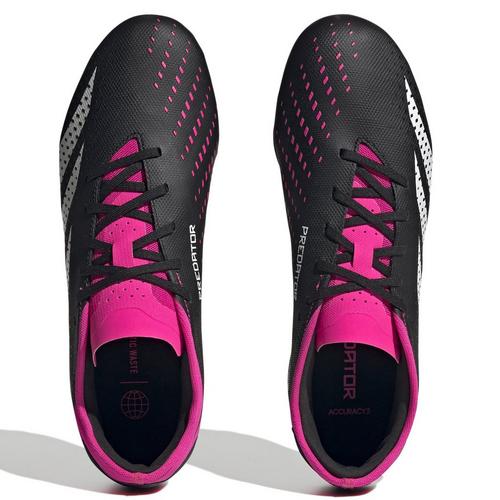 CBlk/Wht/Pink 2 - adidas - Predator Accuracy 3 Low Firm Ground Football Boots - 3