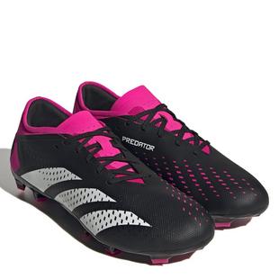 CBlk/Wht/Pink 2 - adidas - Predator Accuracy 3 Low Firm Ground Football Boots - 5