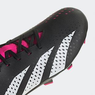 CBlk/Wht/Pink 2 - adidas - Predator Accuracy 3 Low Firm Ground Football Boots - 7