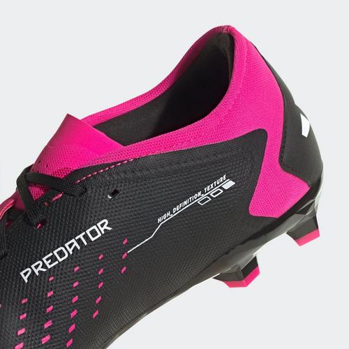 CBlk/Wht/Pink 2 - adidas - Predator Accuracy 3 Low Firm Ground Football Boots - 8