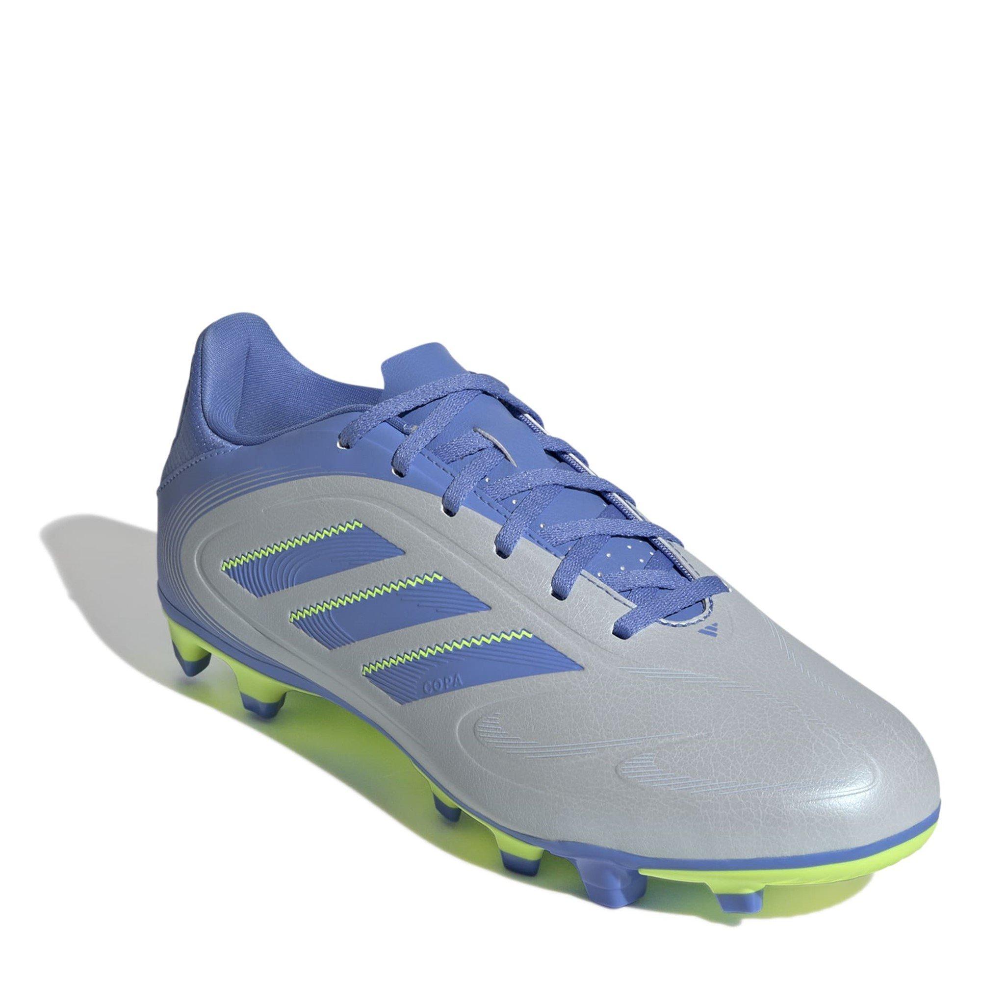 Halo Blue/Lemon - adidas - Copa Pure 3 Club Firm Ground Boots - 3