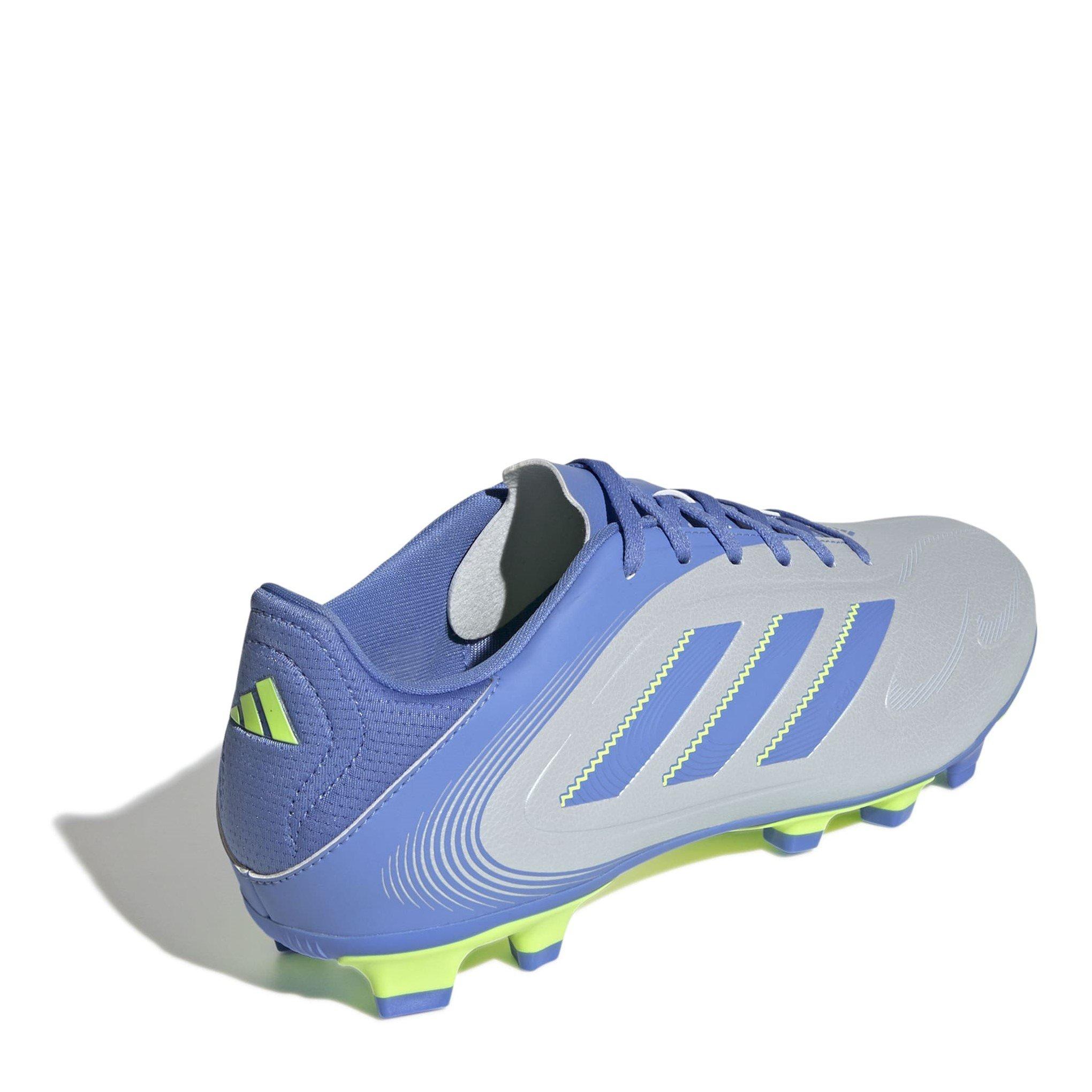 Halo Blue/Lemon - adidas - Copa Pure 3 Club Firm Ground Boots - 4