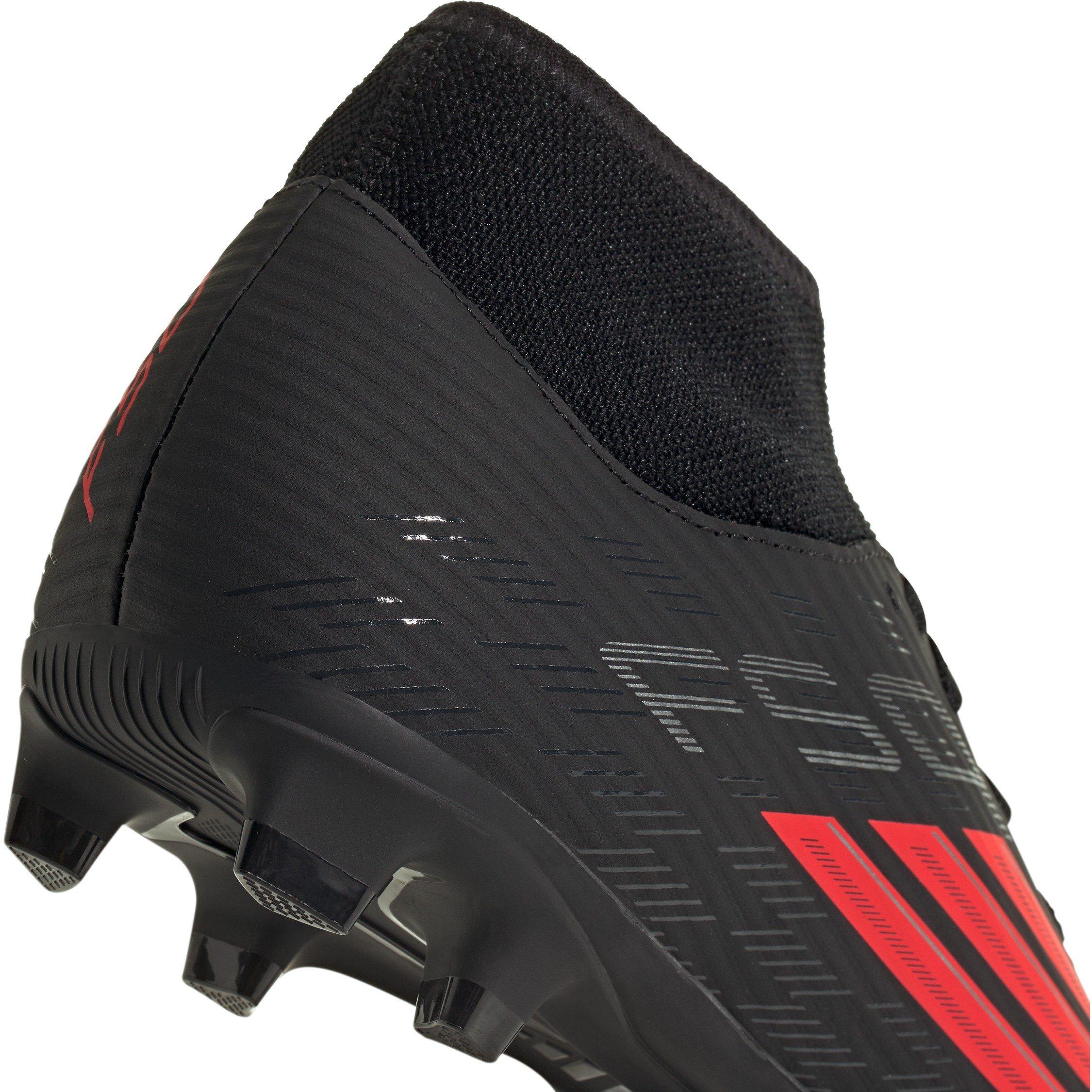 Nero/Rosso - adidas - Mens addias F50 Club Mid Cut Firm Ground Football Boots - 7