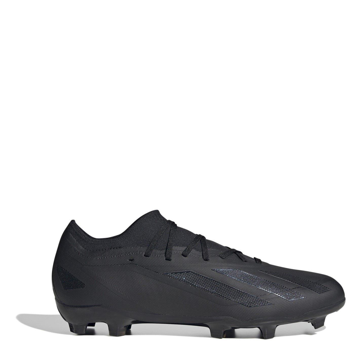 Zwart/Zwart - adidas - X Crazyfast Pro Firm Ground Football Boots - 1
