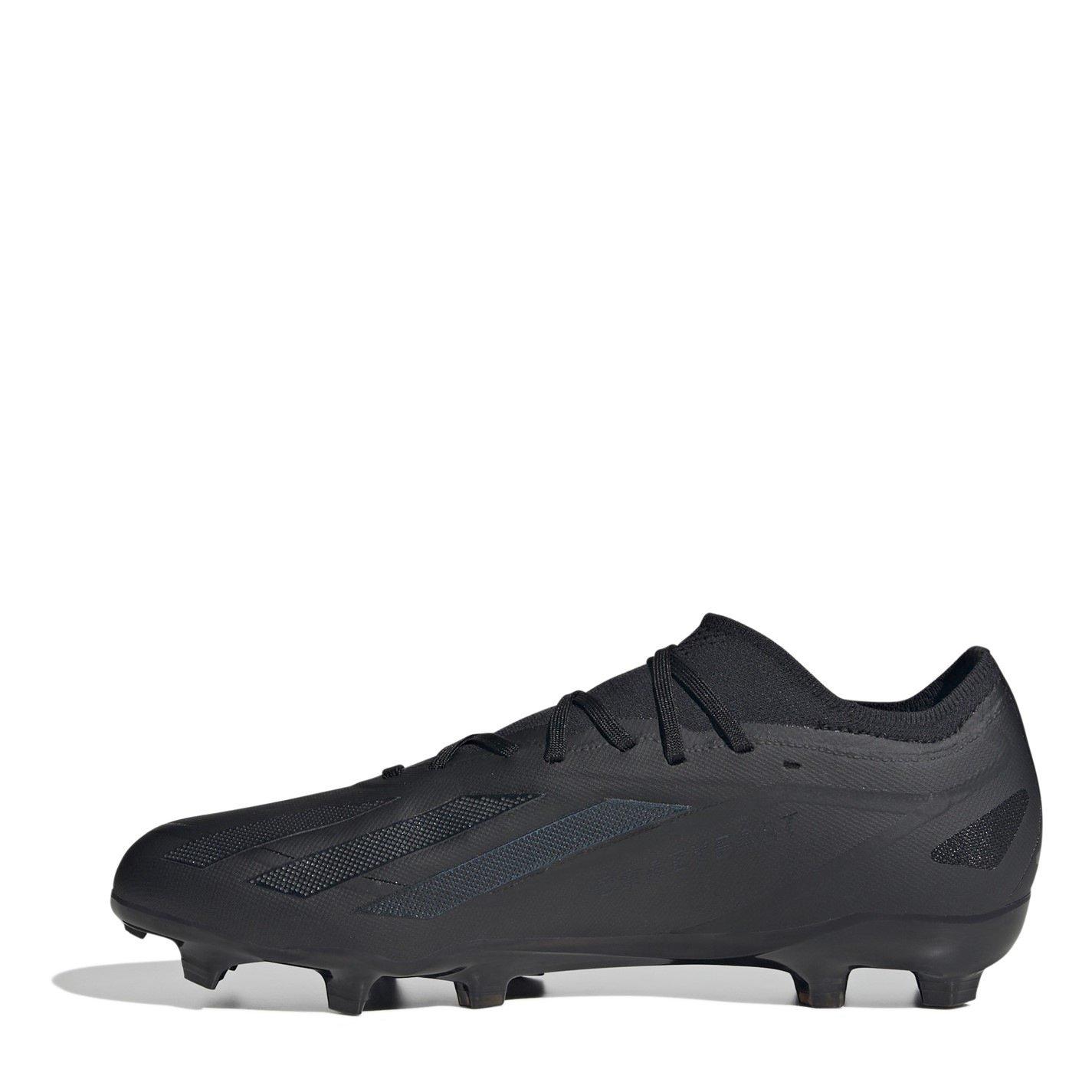 Black/Black - adidas - X Crazyfast Pro Firm Ground Football Boots - 2