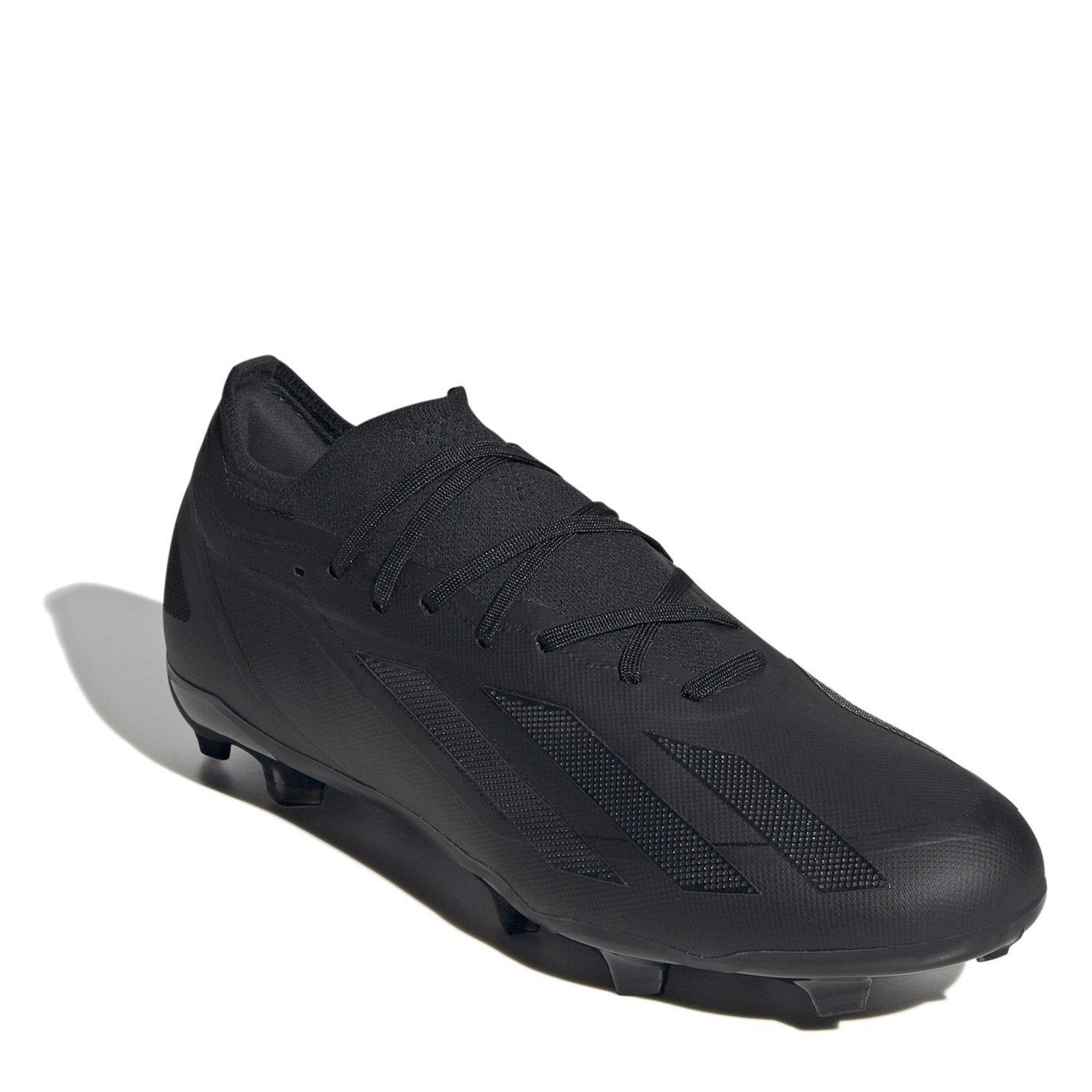 Black/Black - adidas - X Crazyfast Pro Firm Ground Football Boots - 3