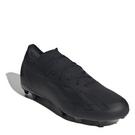 Noir/Noir - adidas - X Crazyfast Pro Firm Ground Football Boots - 3