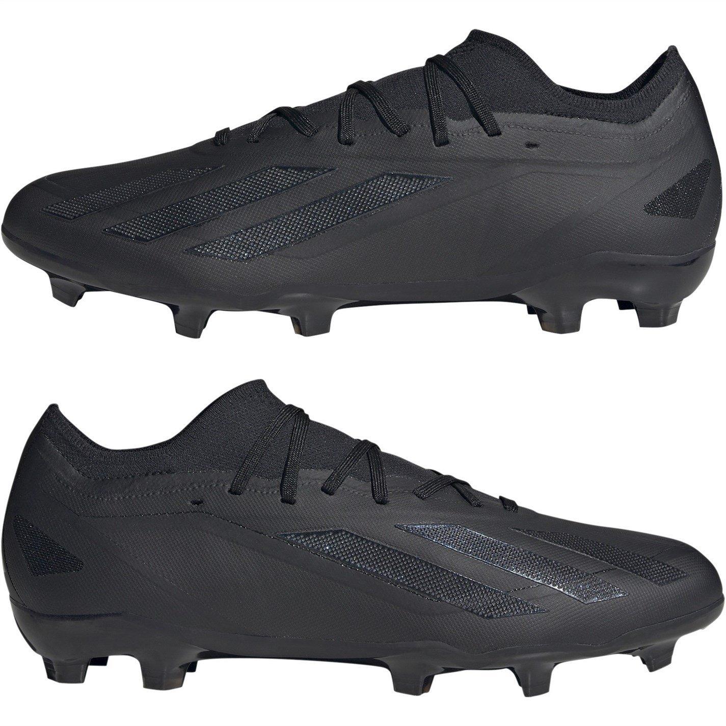 Black/Black - adidas - X Crazyfast Pro Firm Ground Football Boots - 8