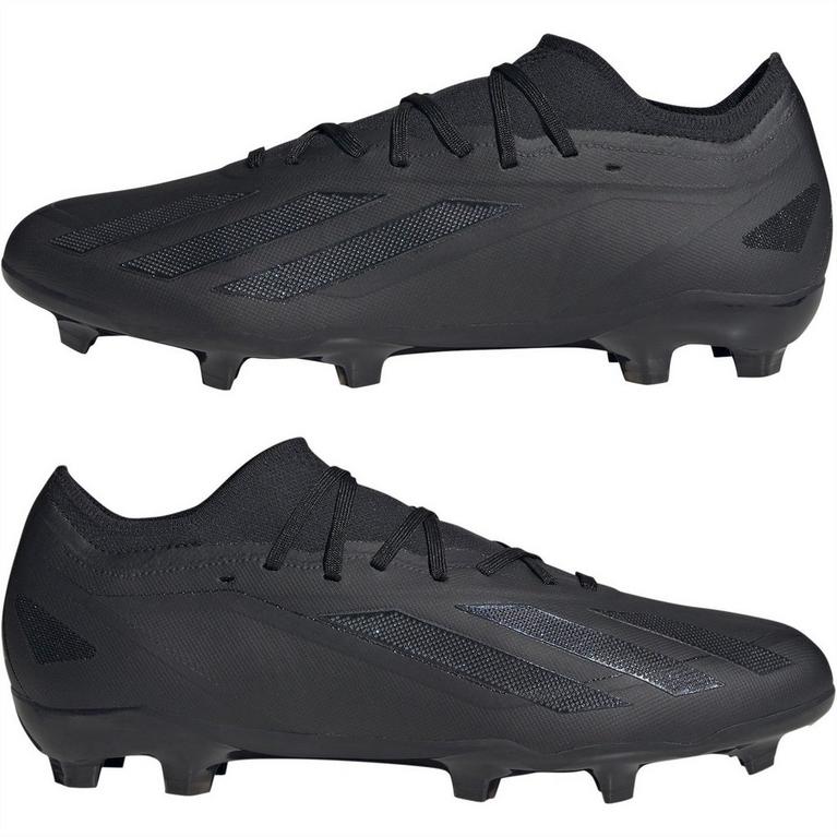 Noir/Noir - adidas - X Crazyfast Pro Firm Ground Football Boots - 8