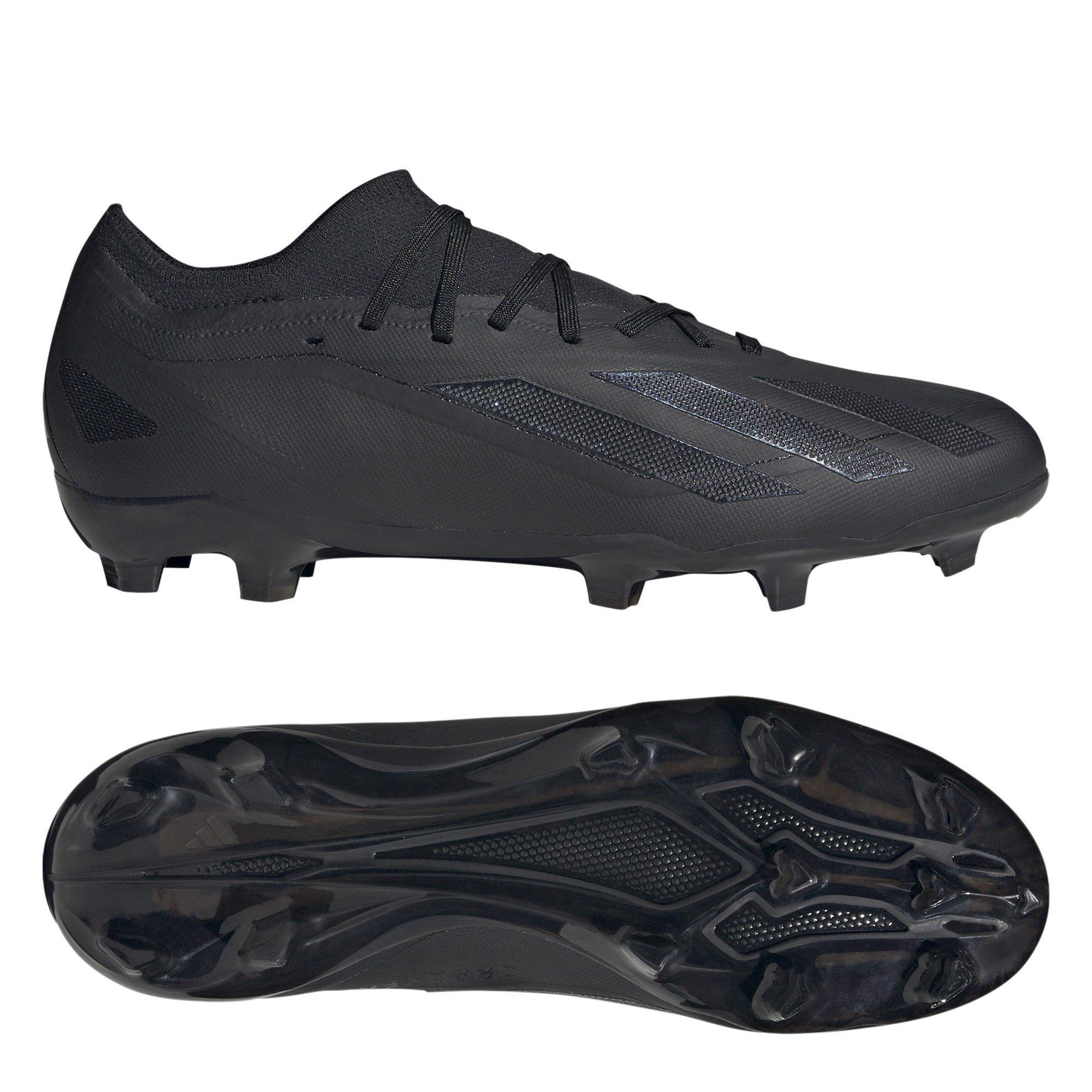 Black/Black - adidas - X Crazyfast Pro Firm Ground Football Boots - 10