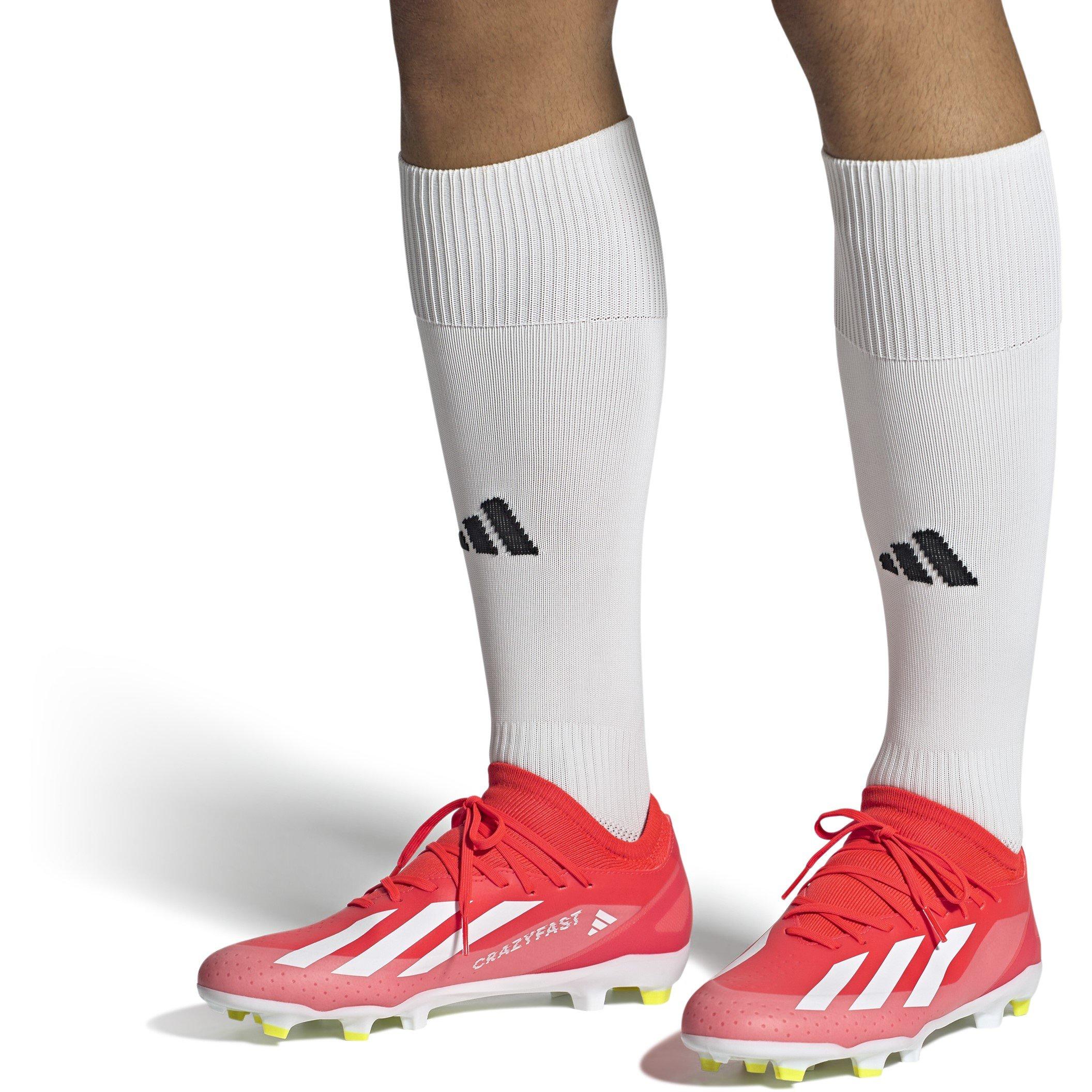 Rood/Wit/Geel - adidas - X Crazyfast League Firm Ground Football Boots - 12
