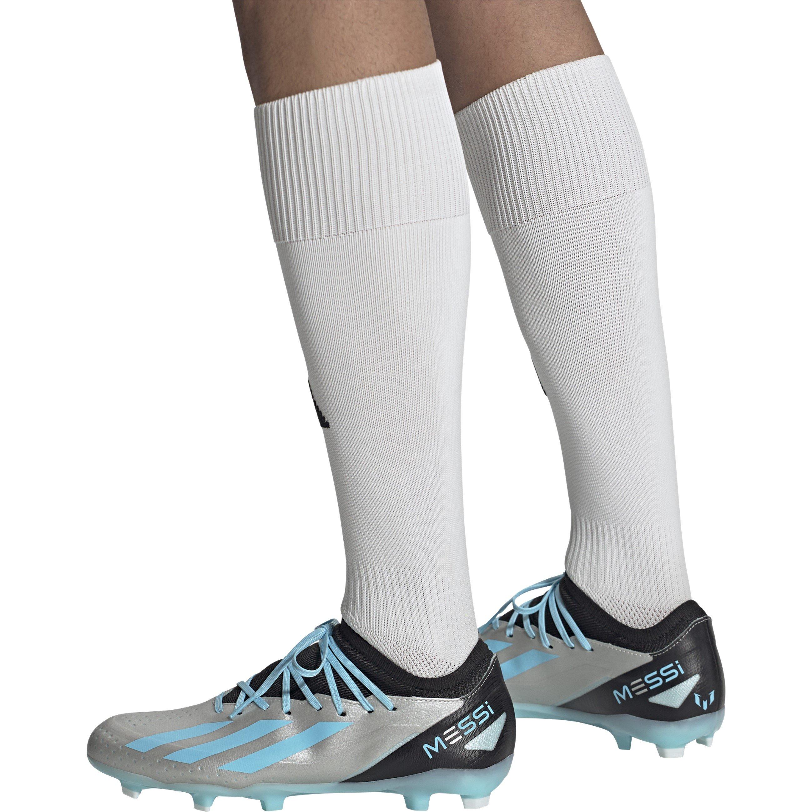 Silver/Blue/Blk - adidas - X Crazyfast League Firm Ground Football Boots - 3