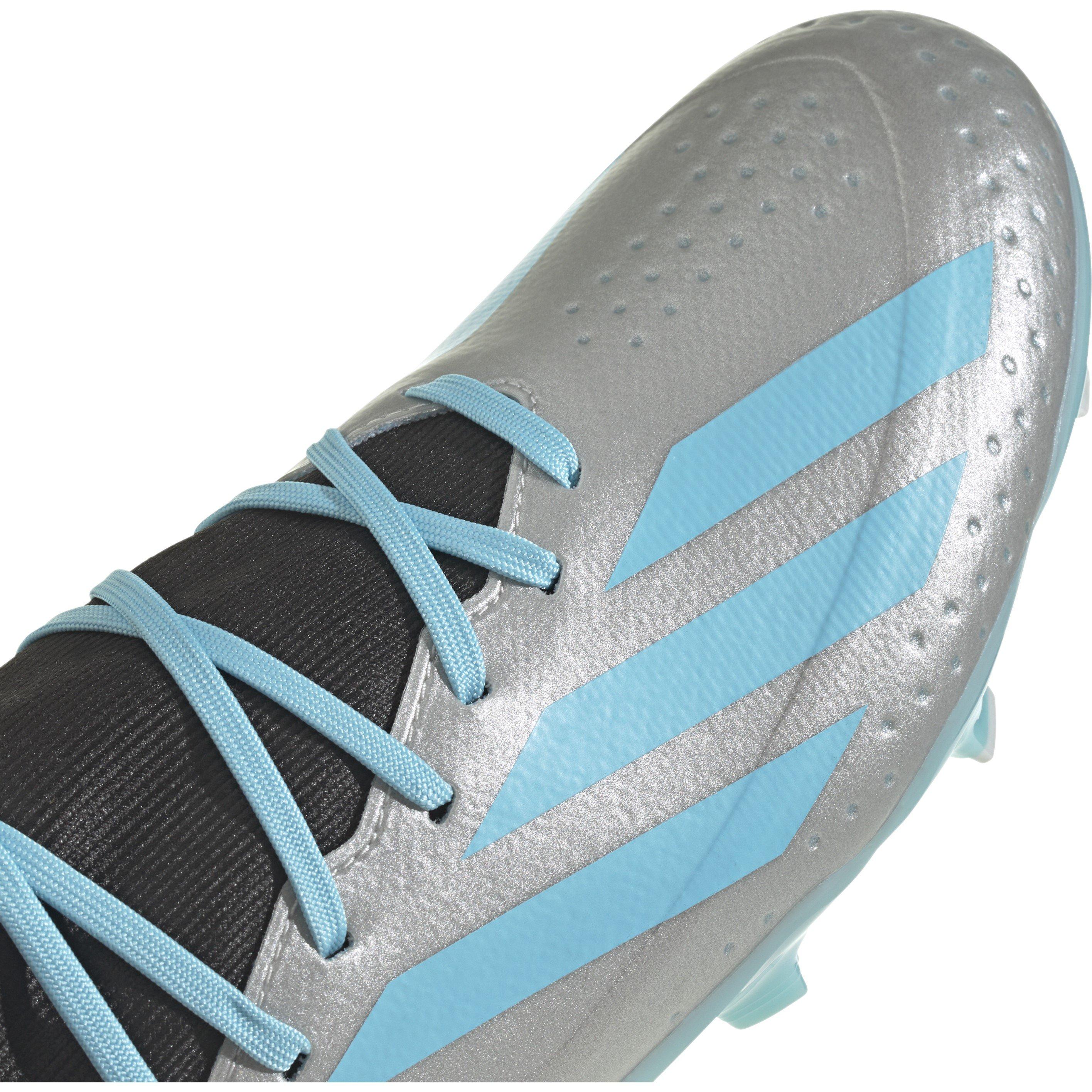 Silver/Blue/Blk - adidas - X Crazyfast League Firm Ground Football Boots - 9