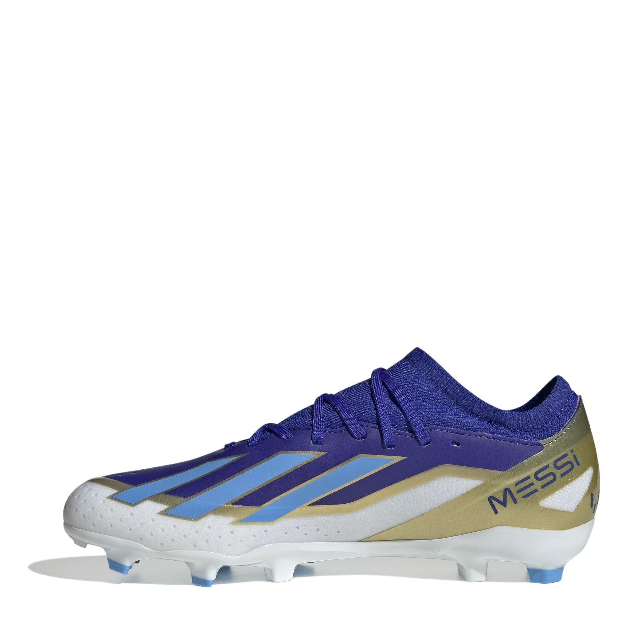 Azul/Blanco - adidas - X Crazyfast League Firm Ground Football Boots - 2