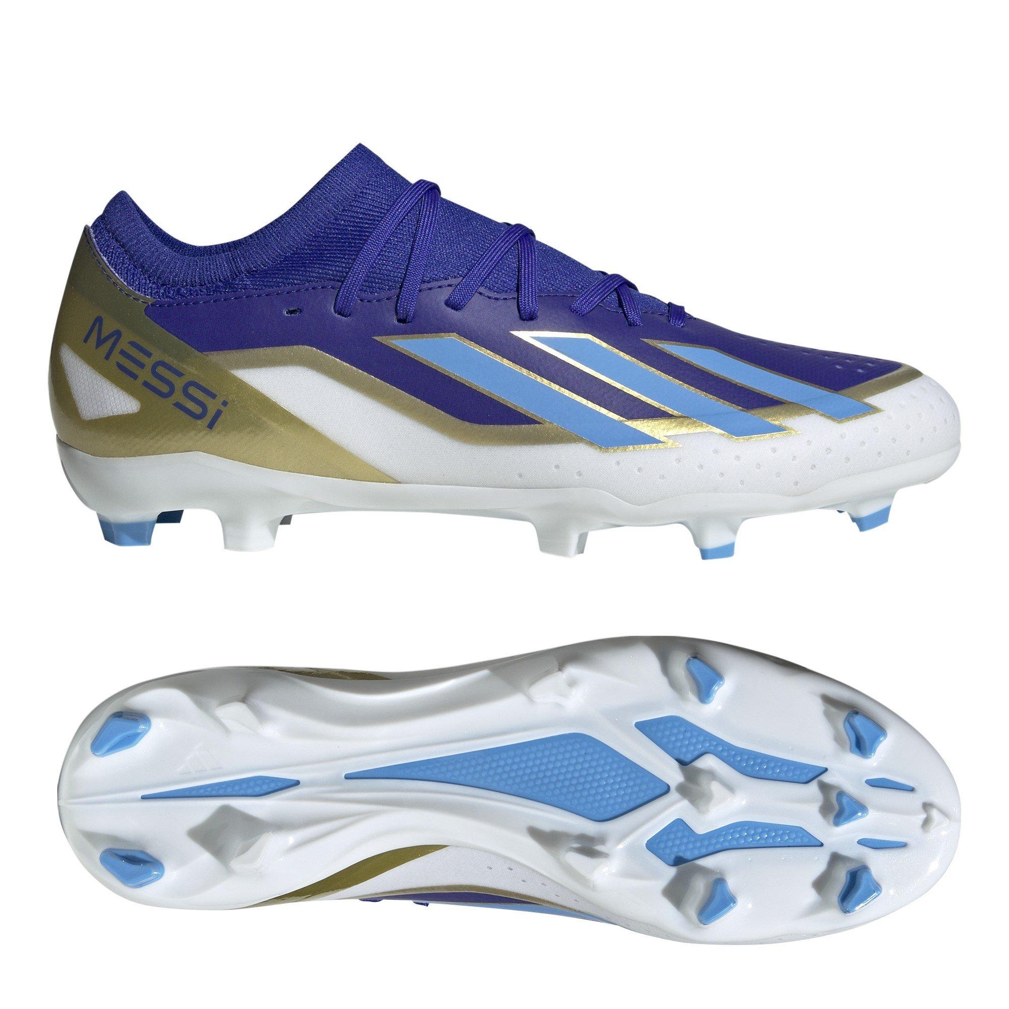 Azul/Blanco - adidas - X Crazyfast League Firm Ground Football Boots - 11