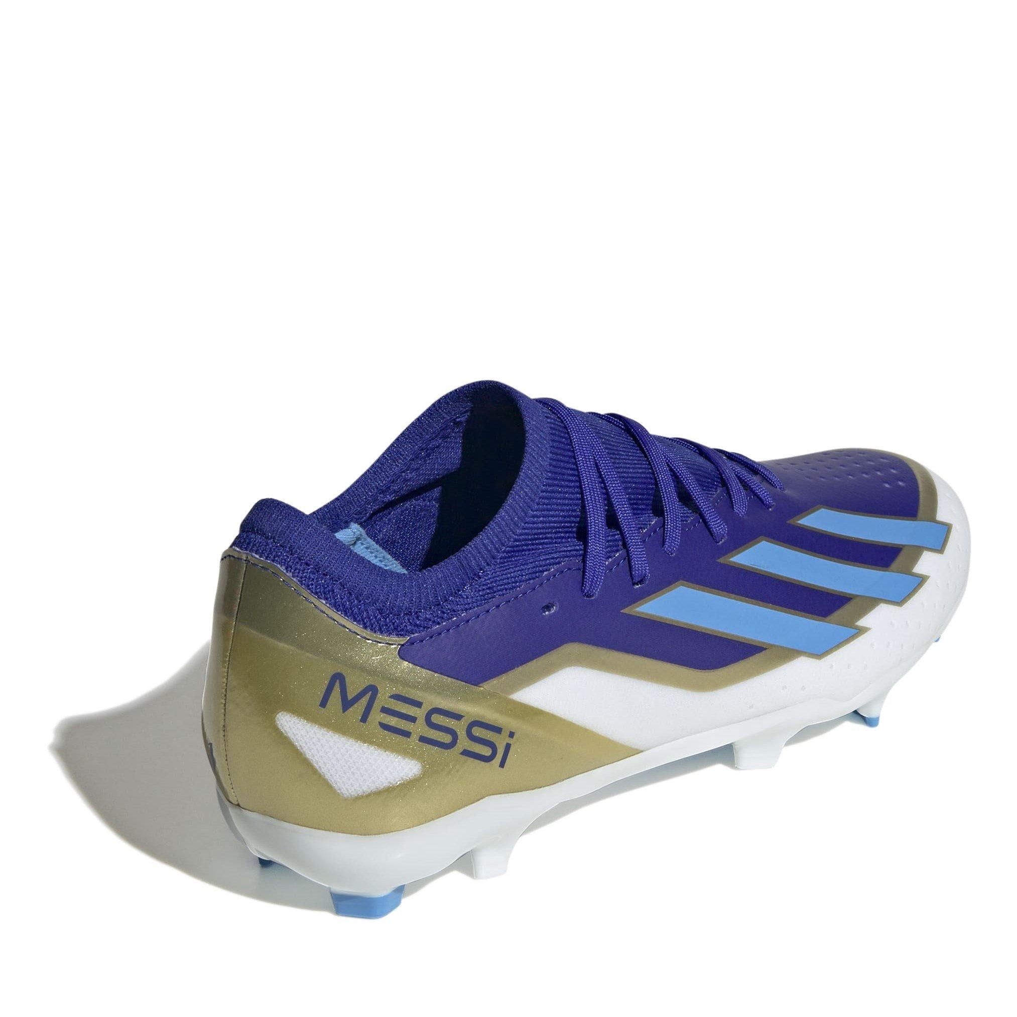 Azul/Blanco - adidas - X Crazyfast League Firm Ground Football Boots - 4