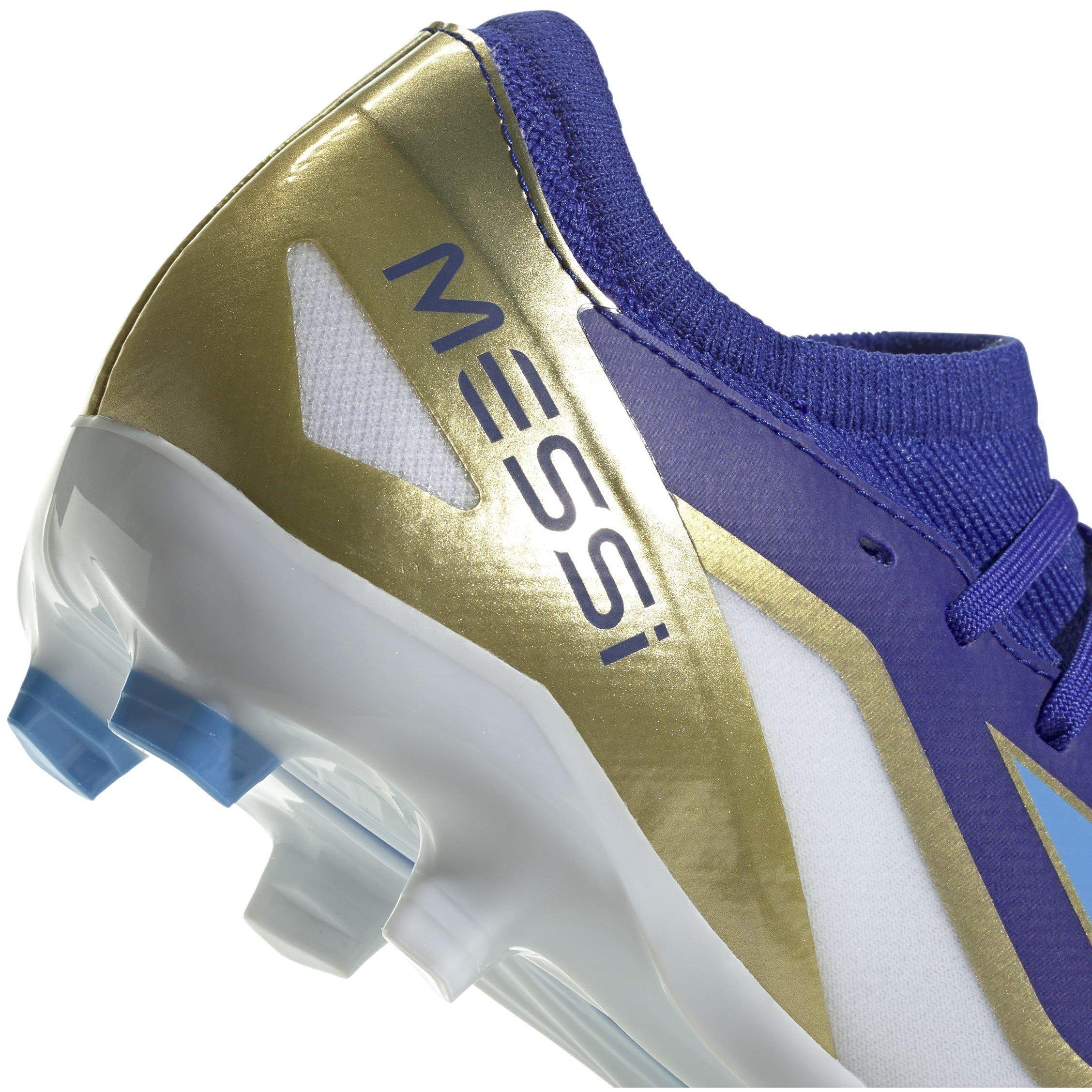 Azul/Blanco - adidas - X Crazyfast League Firm Ground Football Boots - 7