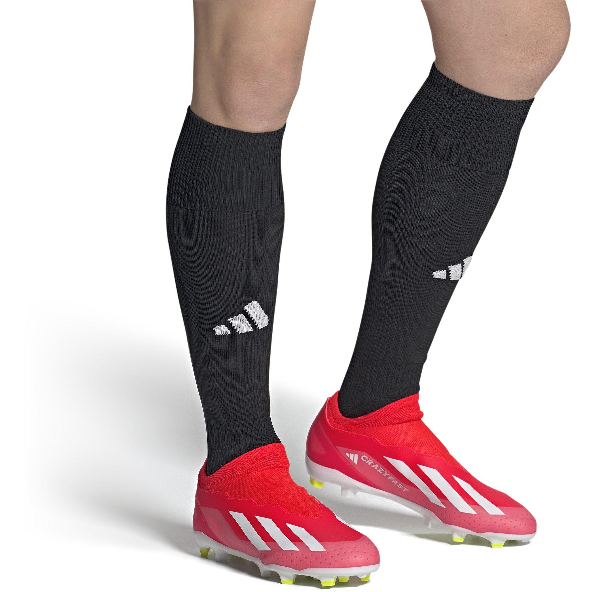 Rot/Weiß/Gelb - adidas - X Crazyfast League Laceless Firm Ground Football Boots - 12