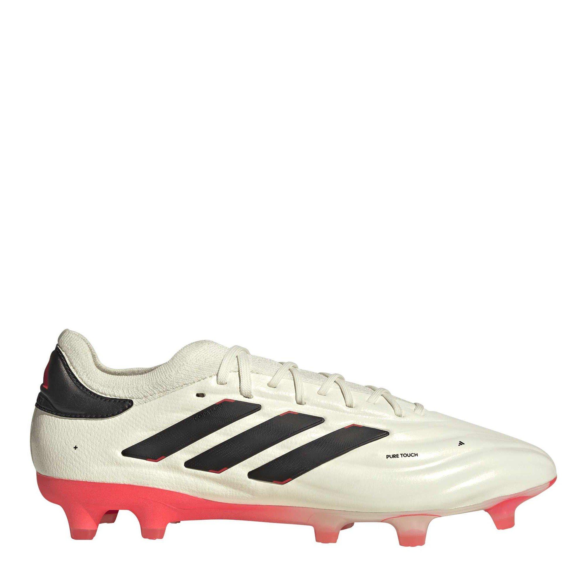 Weiß/Schwarz/Rot - adidas - Copa Pure II+ Firm Ground Football Boots - 1