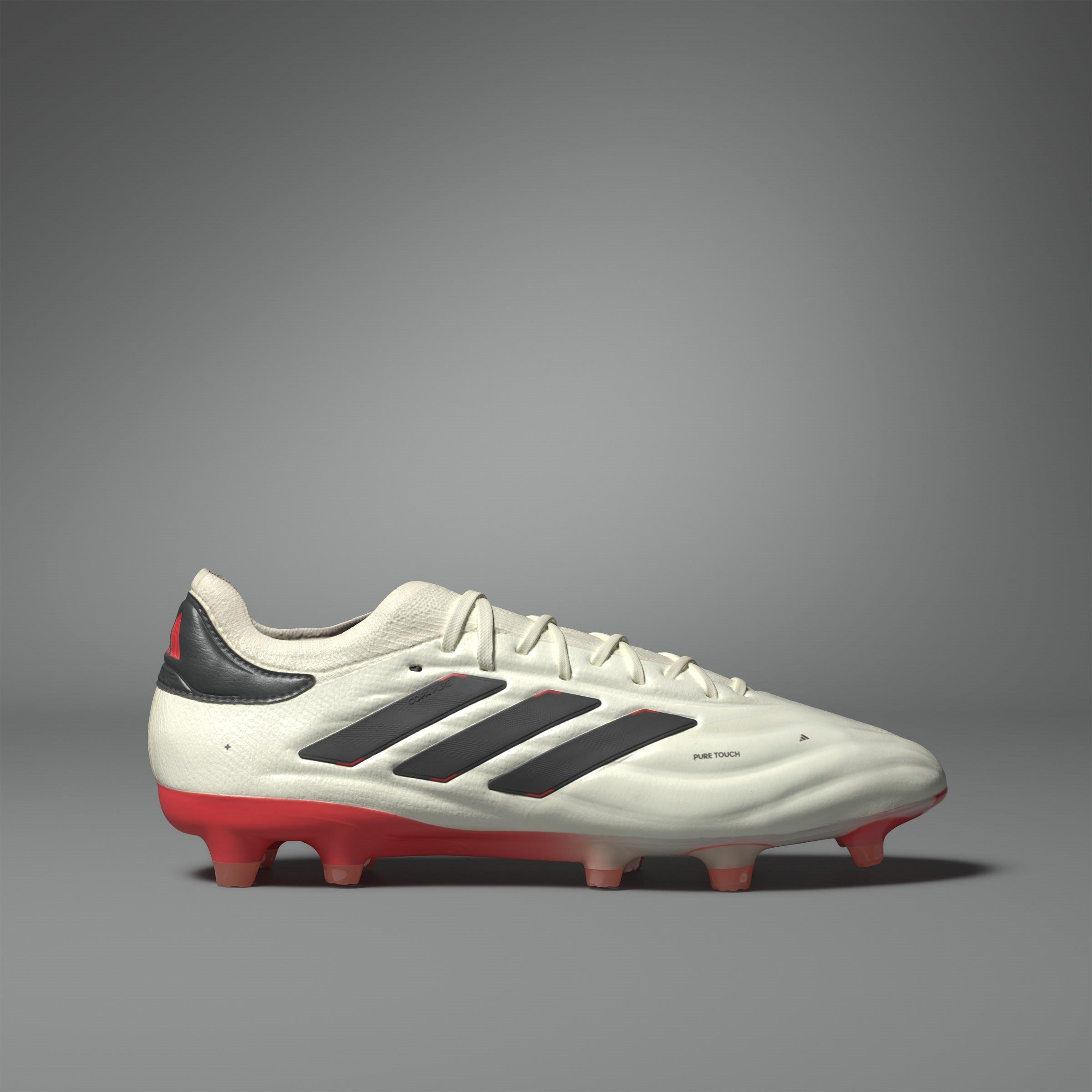 Weiß/Schwarz/Rot - adidas - Copa Pure II+ Firm Ground Football Boots - 12