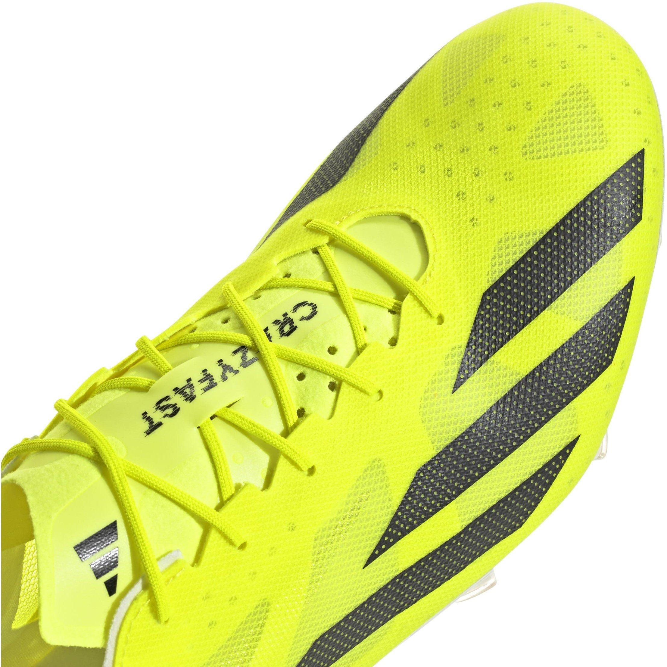 Gelb/Schwarz/Weiß - adidas - x Crazyfast+ Firm Ground Football Boots - 7