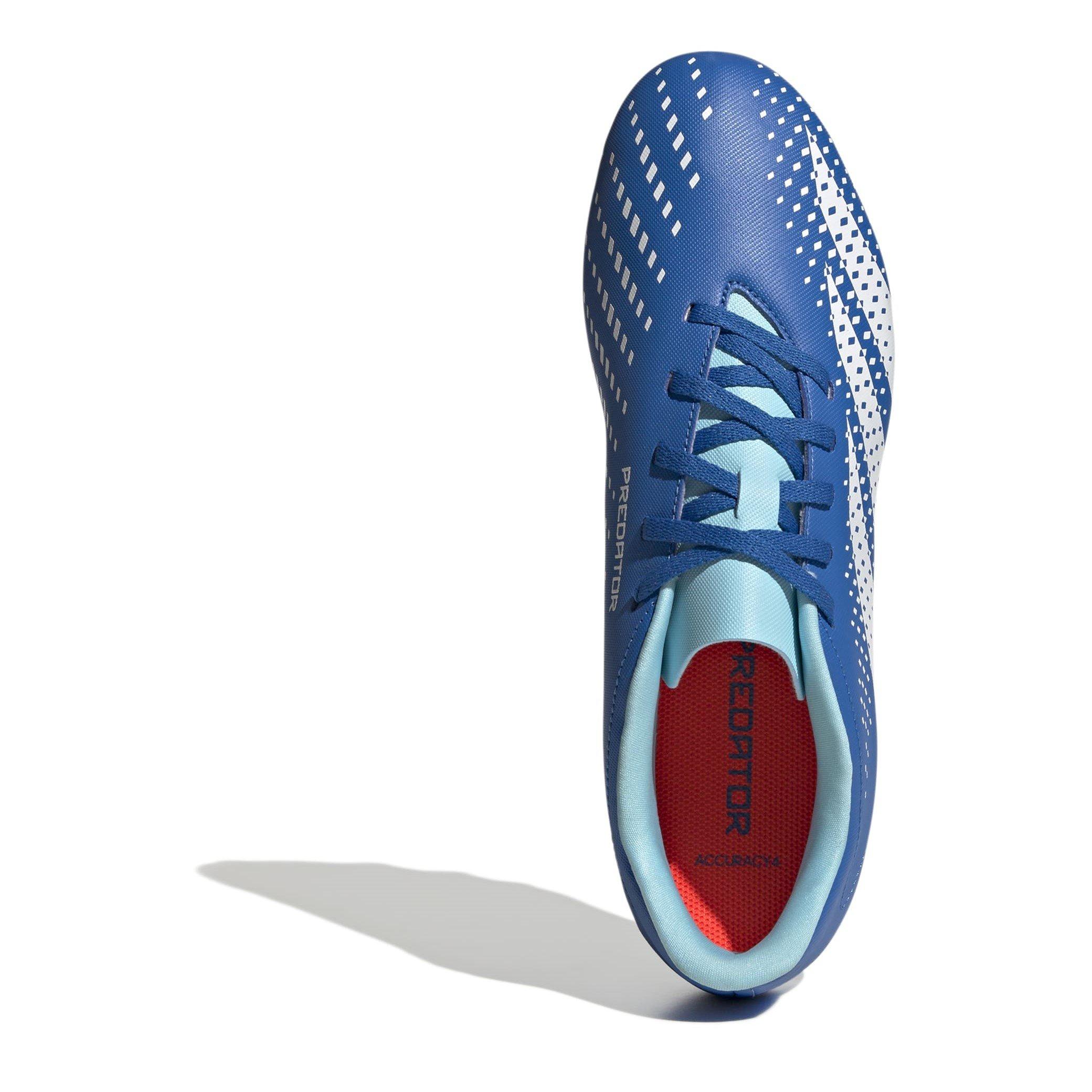 B.Royal/Wht/Blu - adidas - Predator Accuracy 4  Firm Ground Football Boots - 5